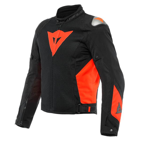 Dainese Energyca Air Black Fluo Red Tekstil Mont