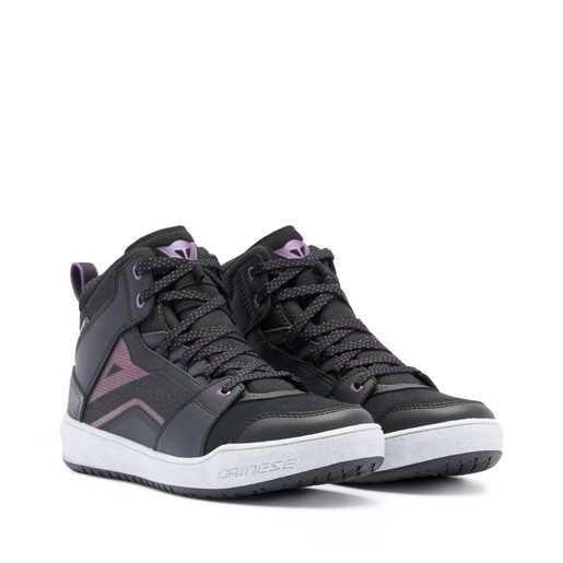 DAINESE AYAKKABI/ SUBURB D-WP SHOES WOMEN BLACK/WHITE METAL