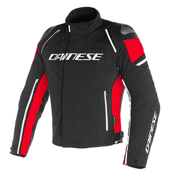 DAINESE/RACING 3 D-DRY JACKET BLK BLK RED