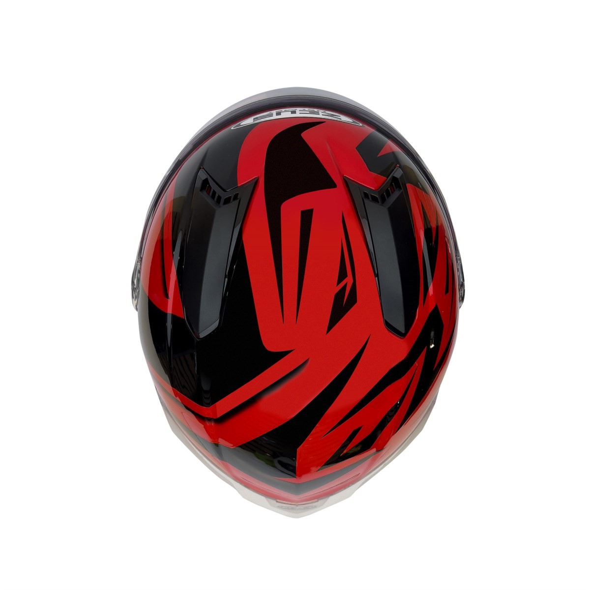 Zeus ZS-811A AL-34 Red Black Kapalı Kask