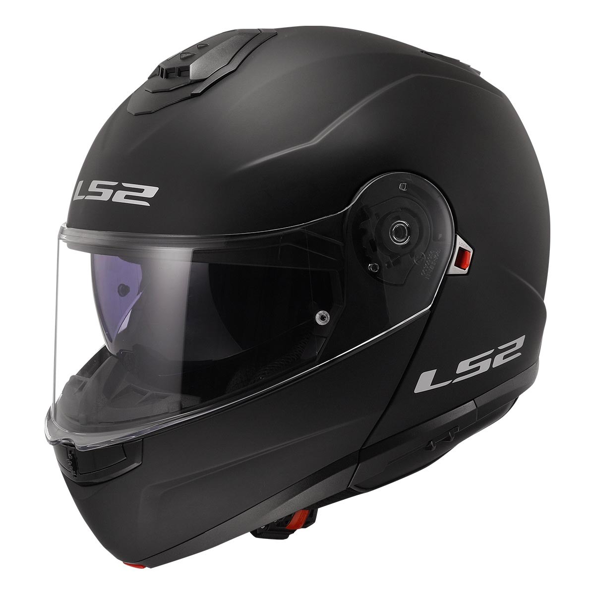 LS2 STROBE 2 MAT SİYAH KASK
