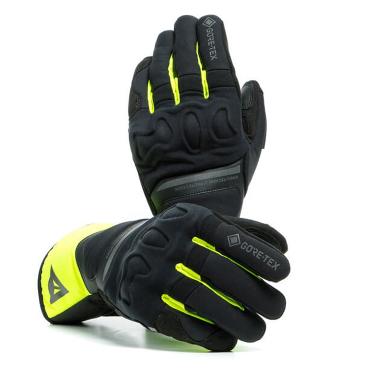 Dainese Nembo Gore-Tex Gore Grip Technology Siyah Sarı Eldiven