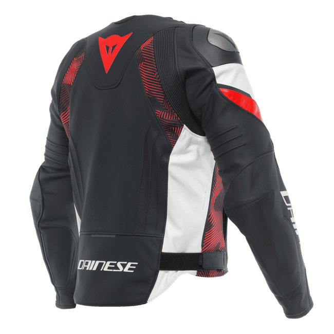 DAINESE CEKET DERİ / AVRO 5 BLK RED LAVA WHT