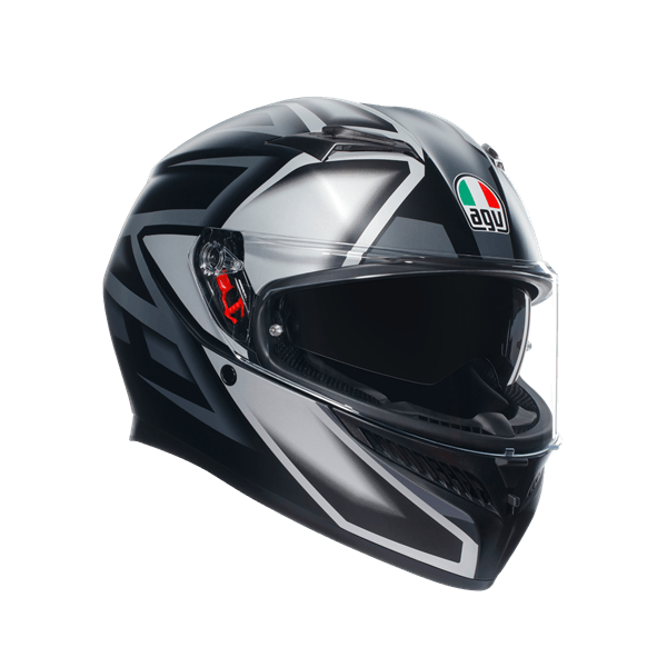 AGV KASK K3 MPLK COMPOUND MATT BLACK GREY