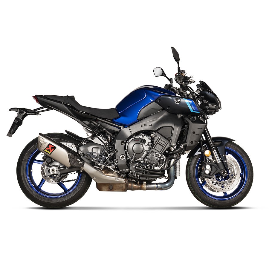 AKRAPOVIC S-Y10SO20-HAPLT YAMAHA MT-10 - FZ-10 (22-24) SLIP-ONLINE (TITANIUM) EGZOZ