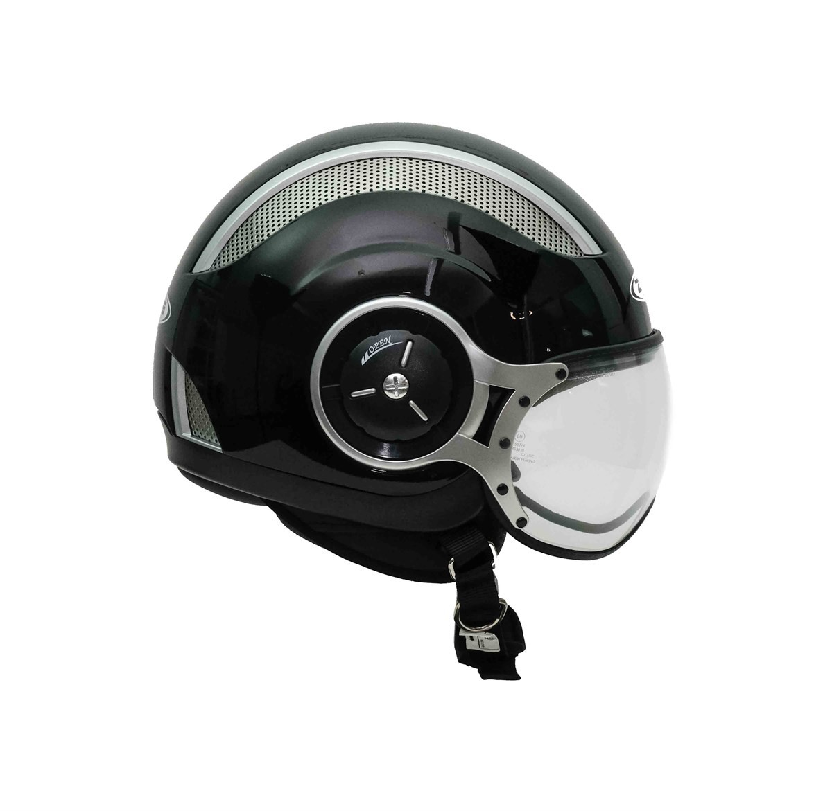 Zeus ZS-218A Black Açık Kask