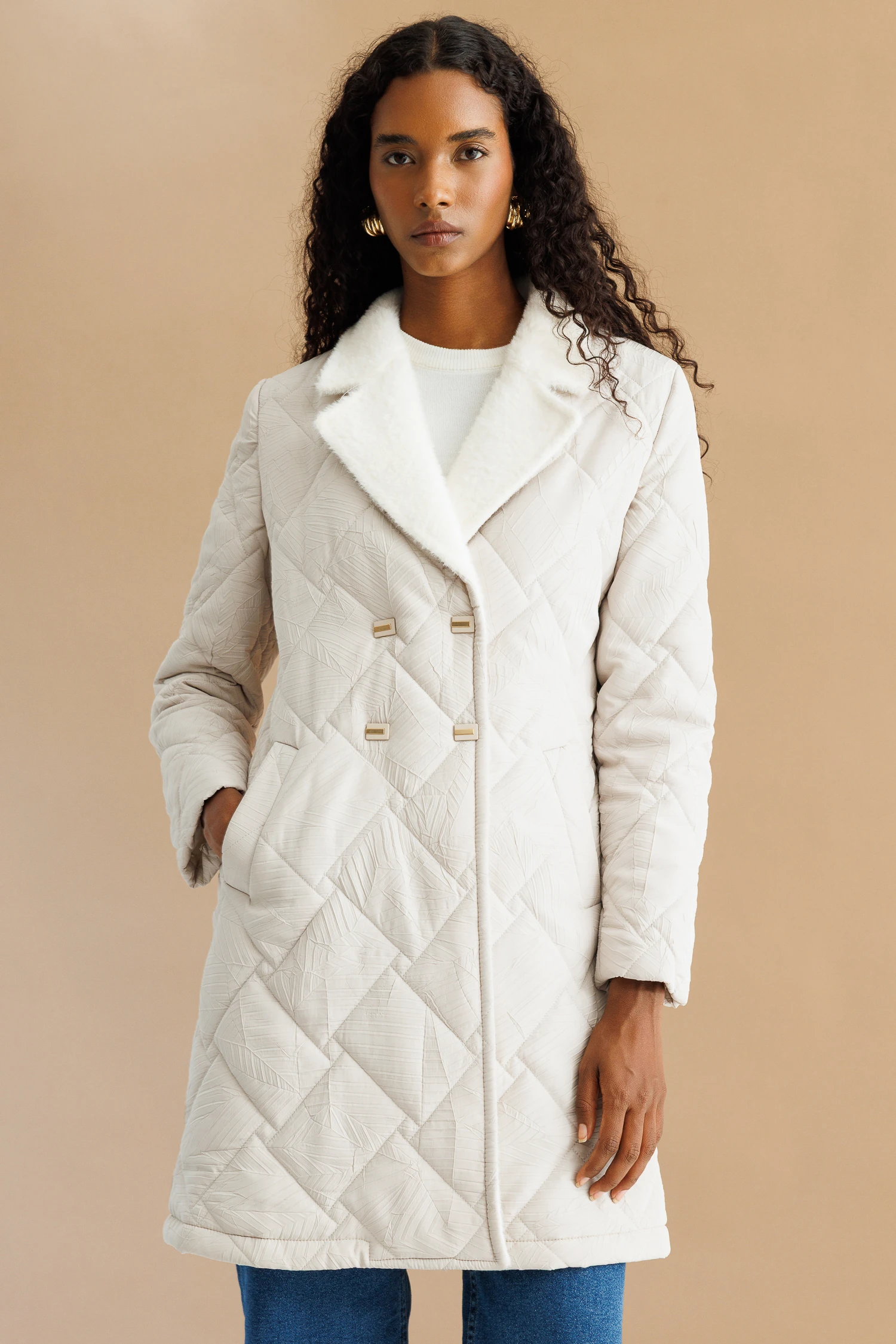 GEOMETRİK KRUVAZE KABAN 9246