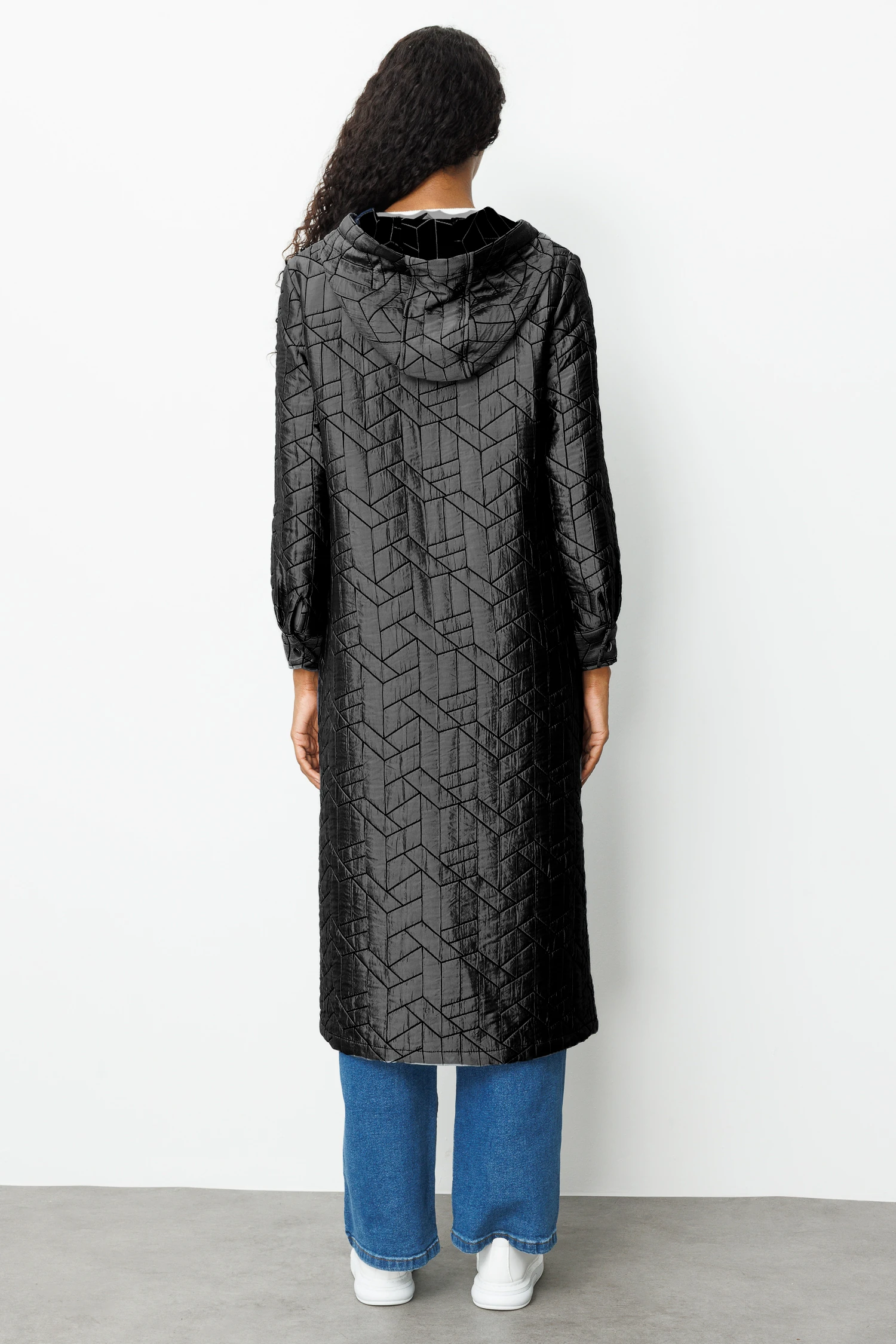 MAXI BOY KAPİTONE CEKET 9240 - SİYAH