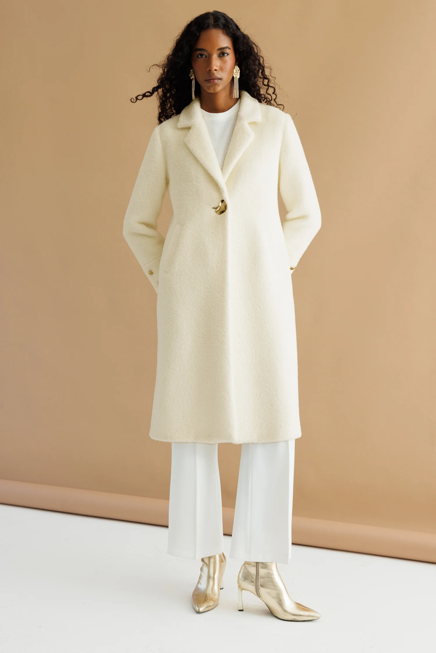 GOLD DÜĞMELİ KABAN 9219