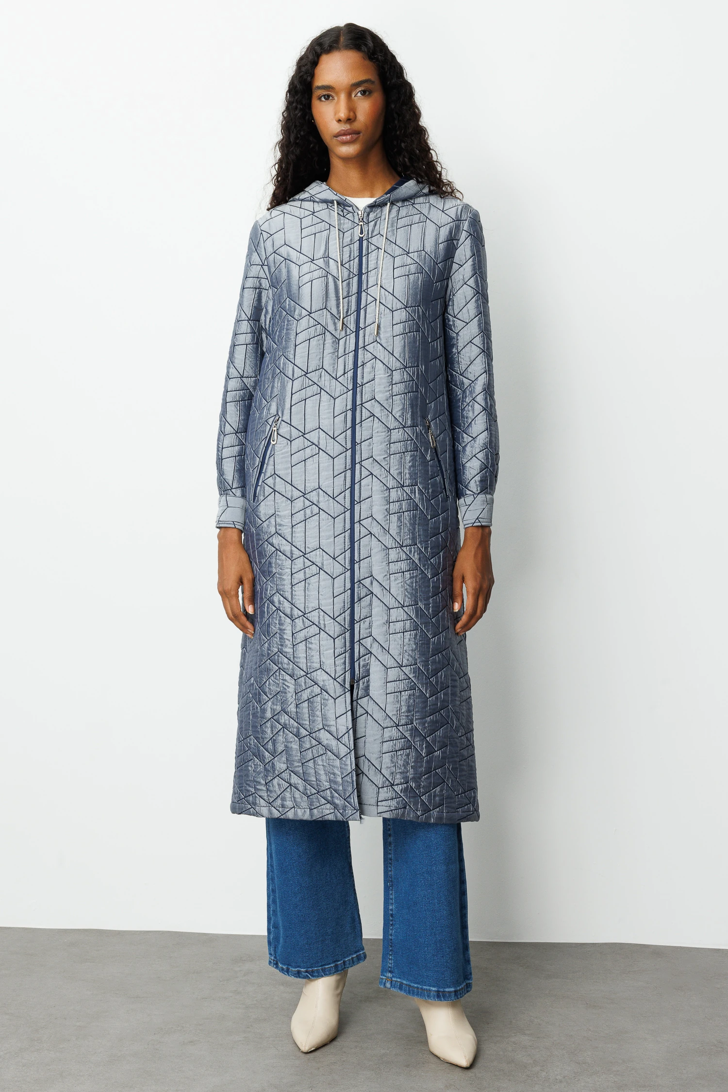 MAXI BOY KAPİTONE CEKET 9240 - LACİVERT