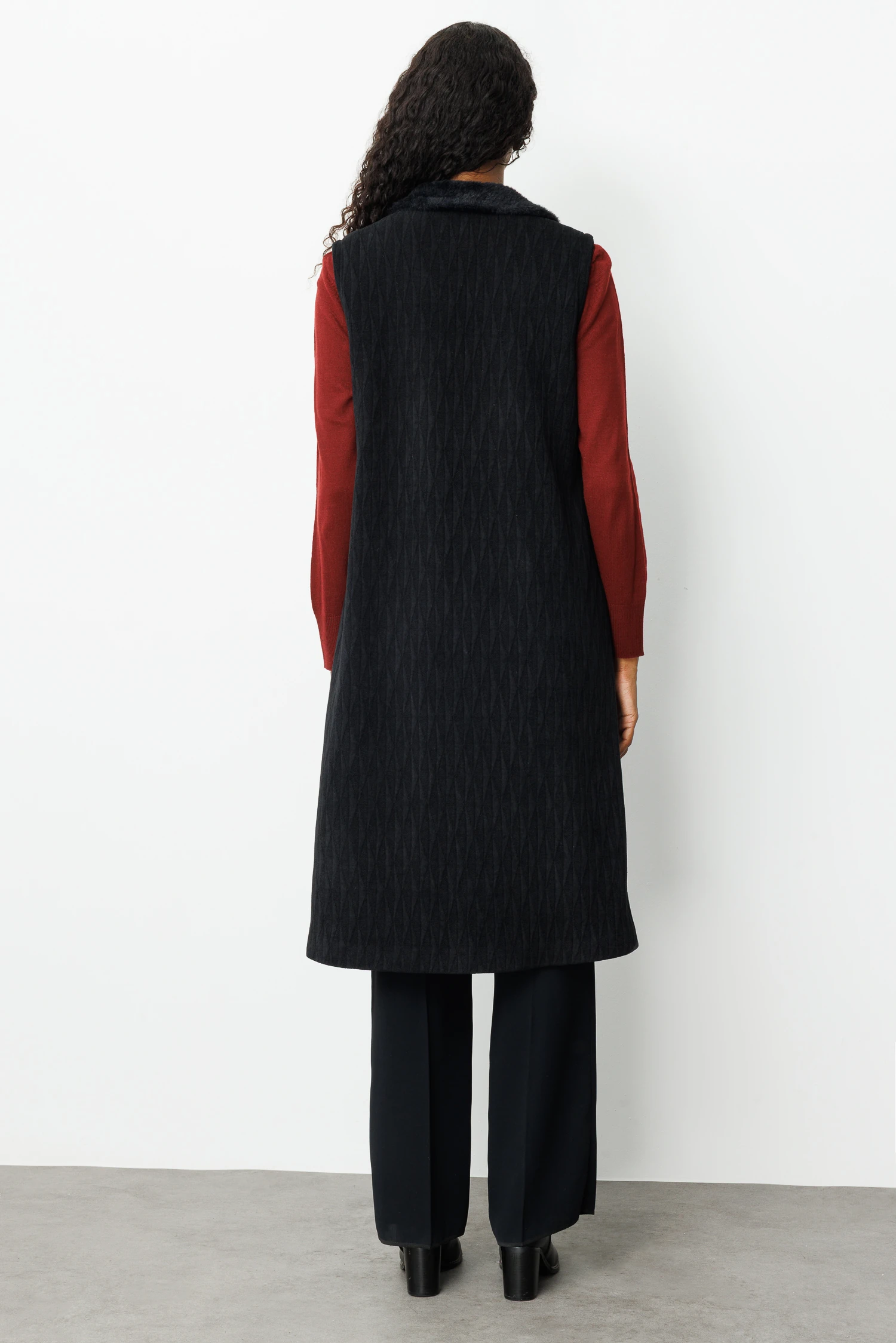 KÜRK DETAY MİX YELEK 7005