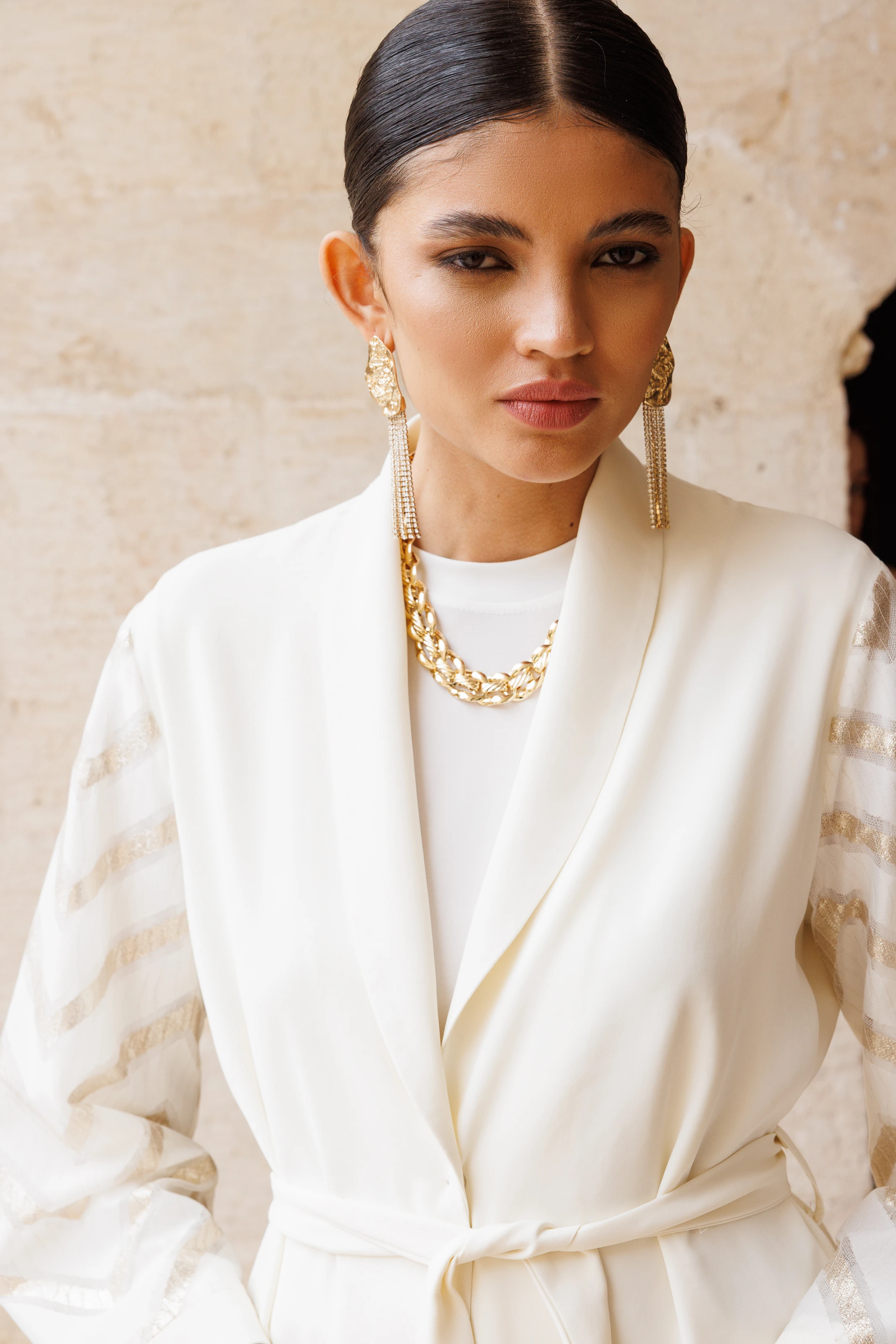 KOLLARI ZİKZAK DESEN TAKIM 6122