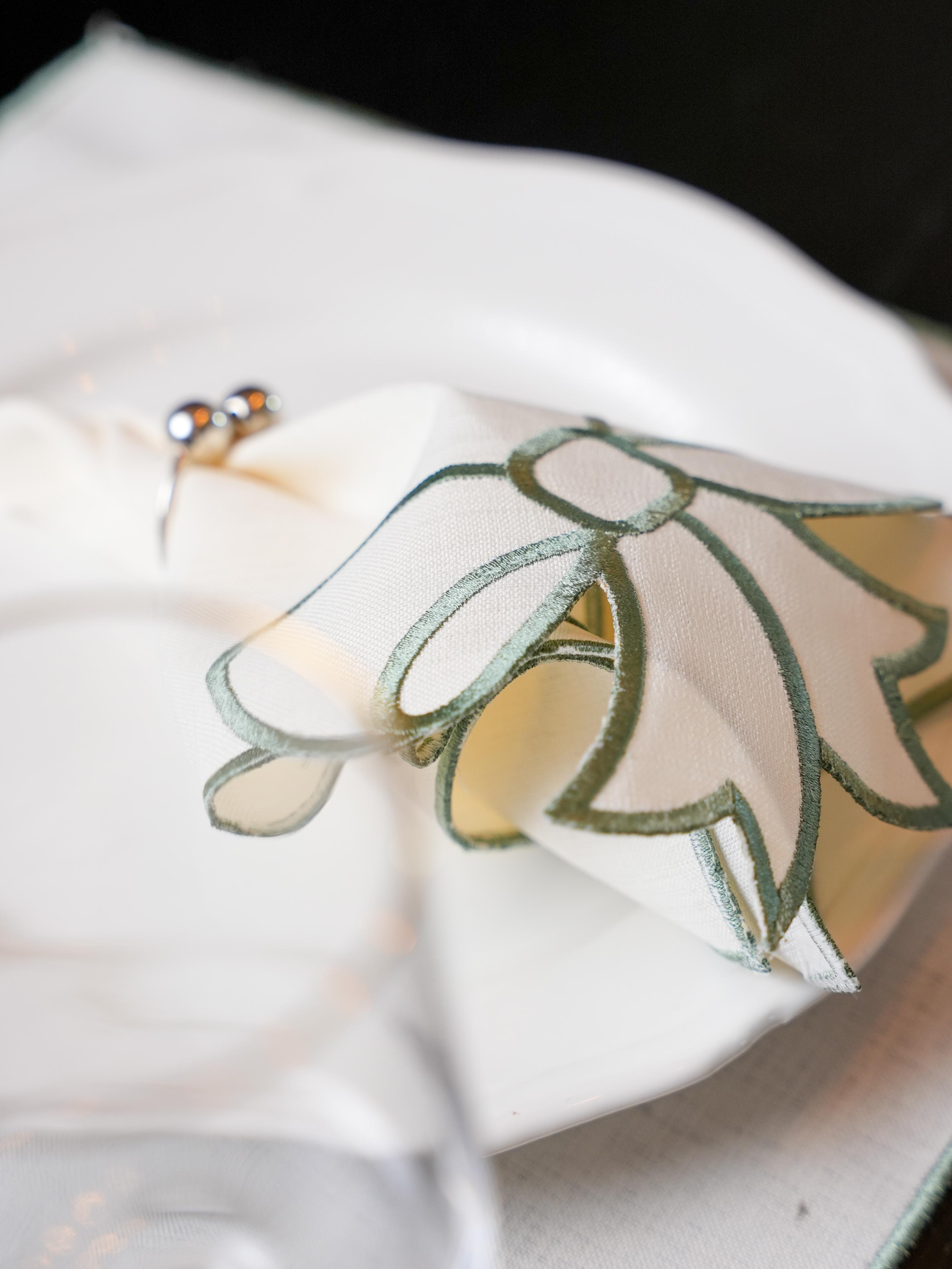Noeud Élégant – Vert Olive Set