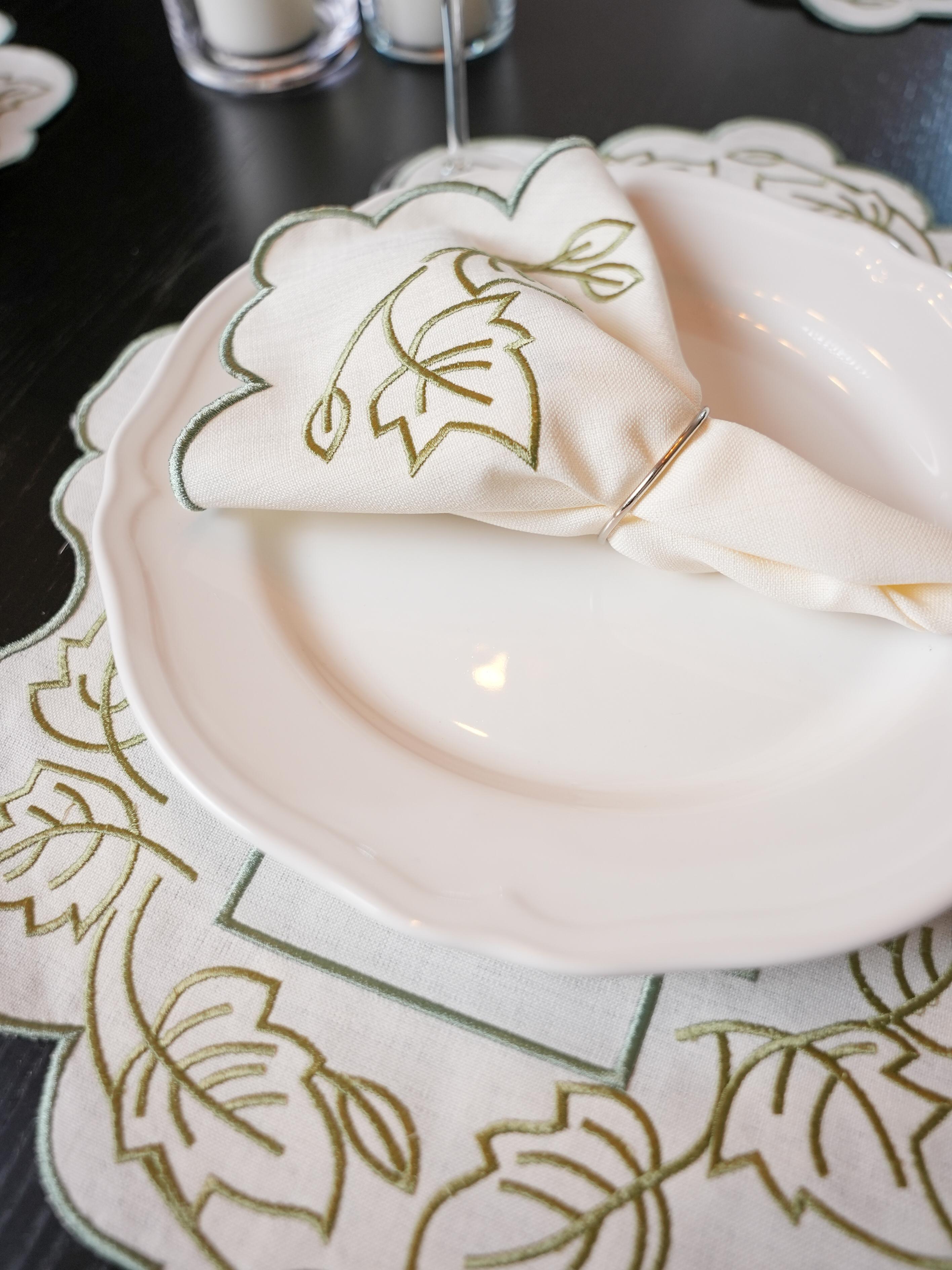 Feuille Verte – Naturel Set
