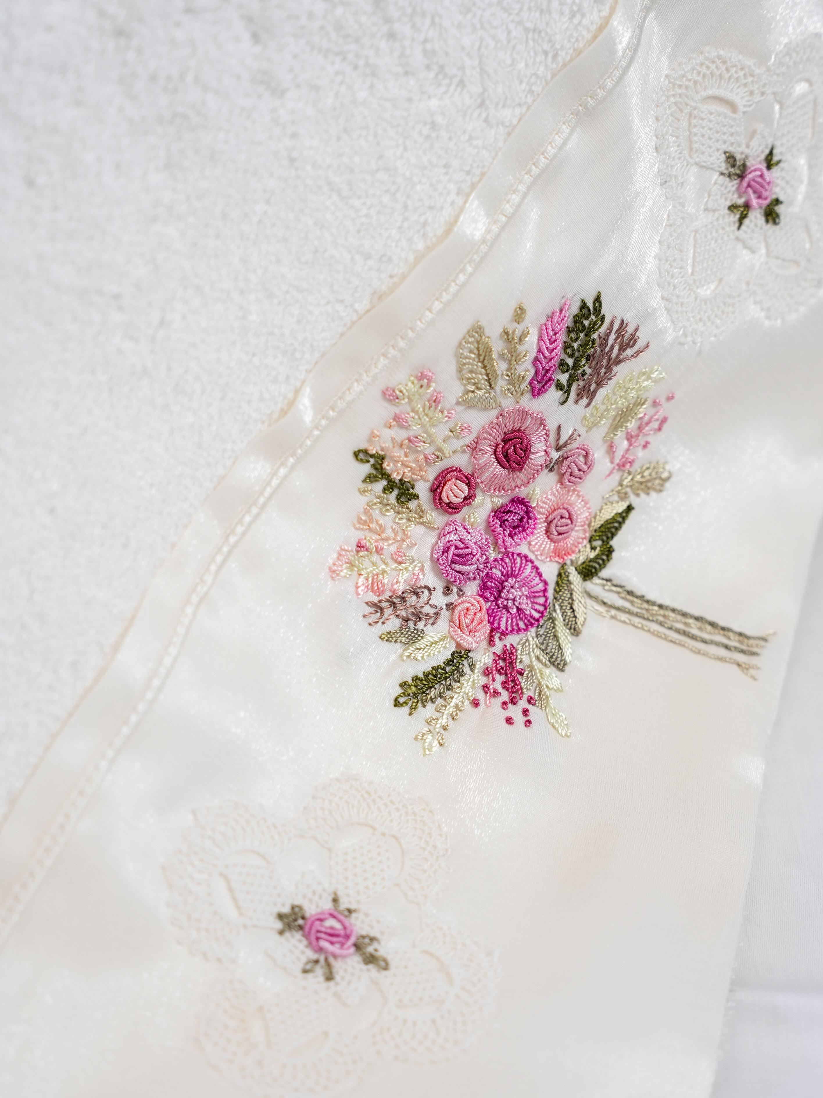 L’Atelier Bambou – Dantel Serisi Havlu 