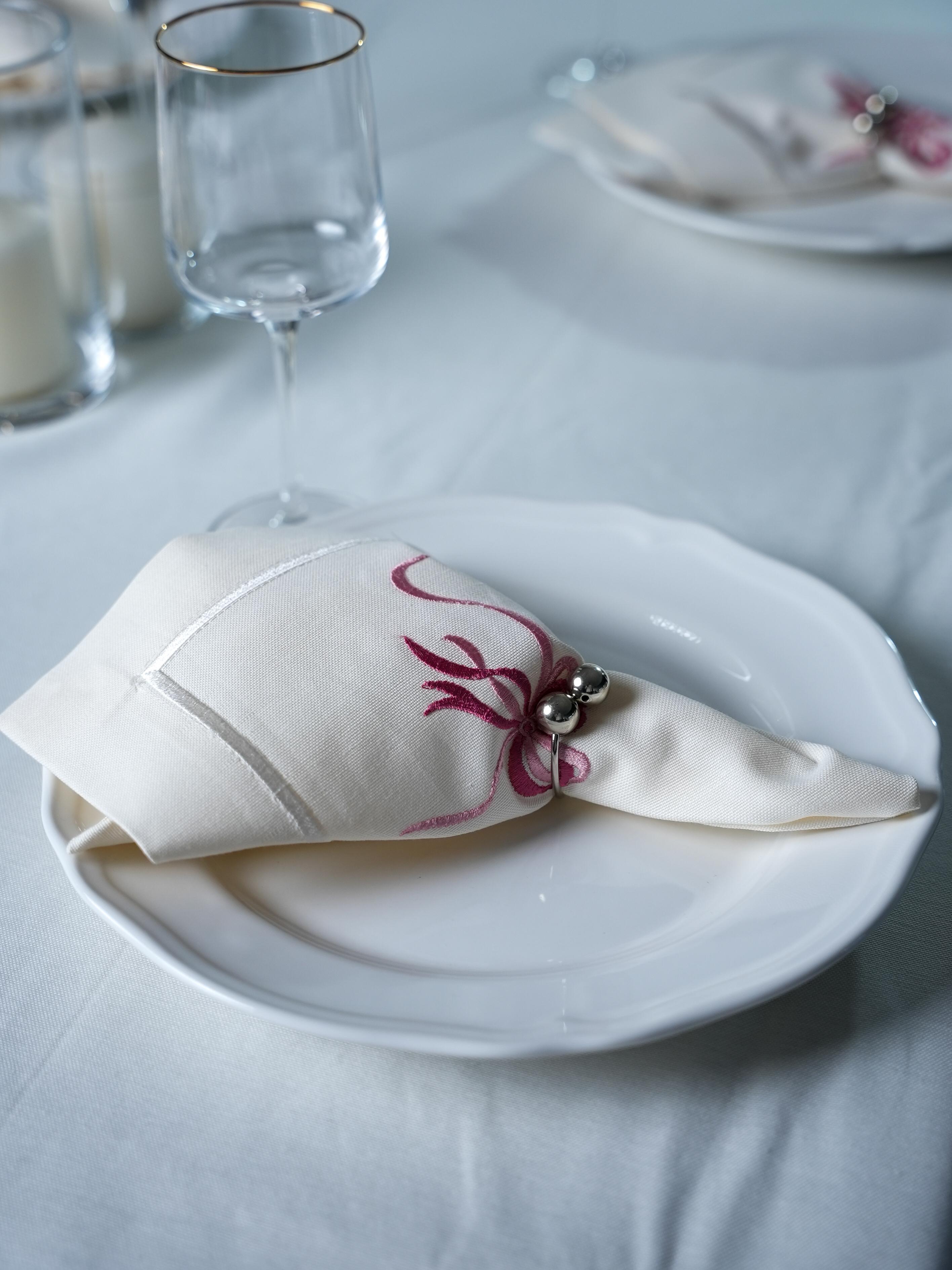 Ruban Élégant – Rose Satin