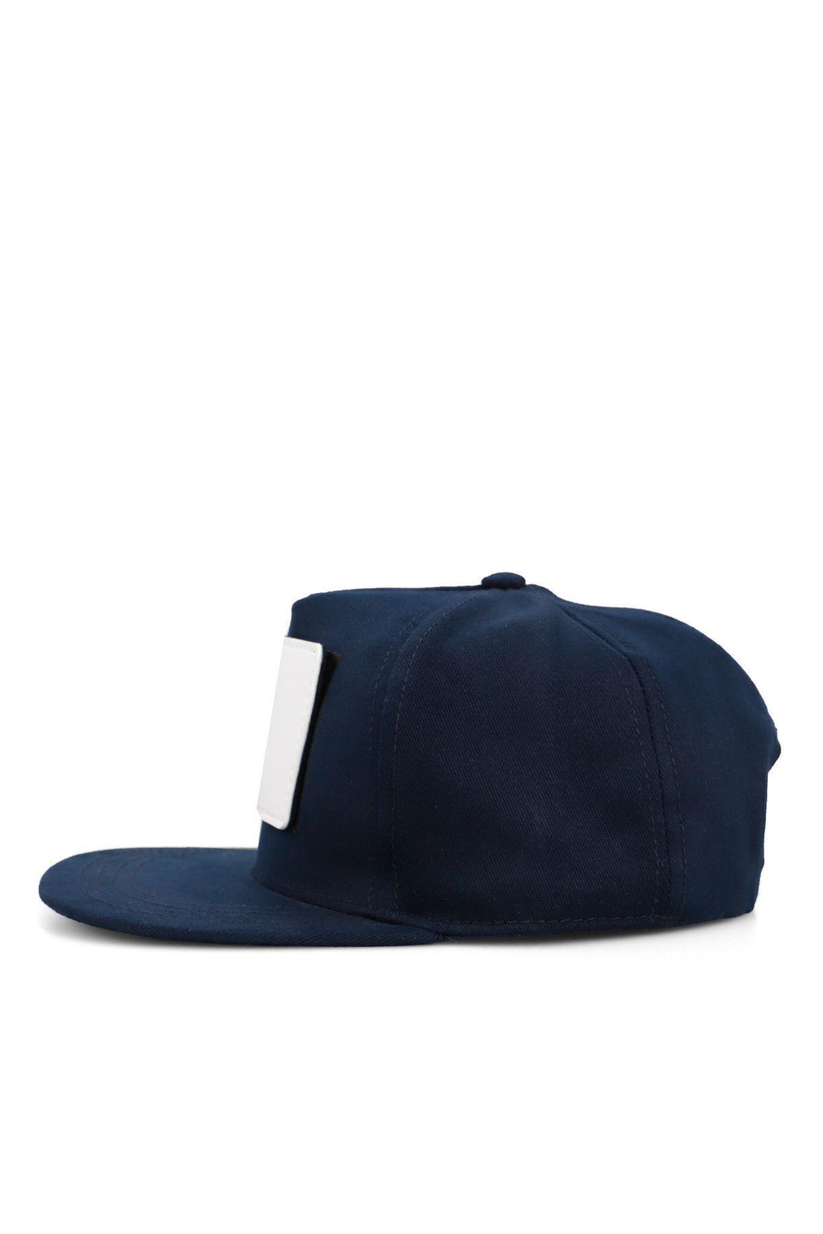 Navy blue Hip Hop children's cap with panda logo