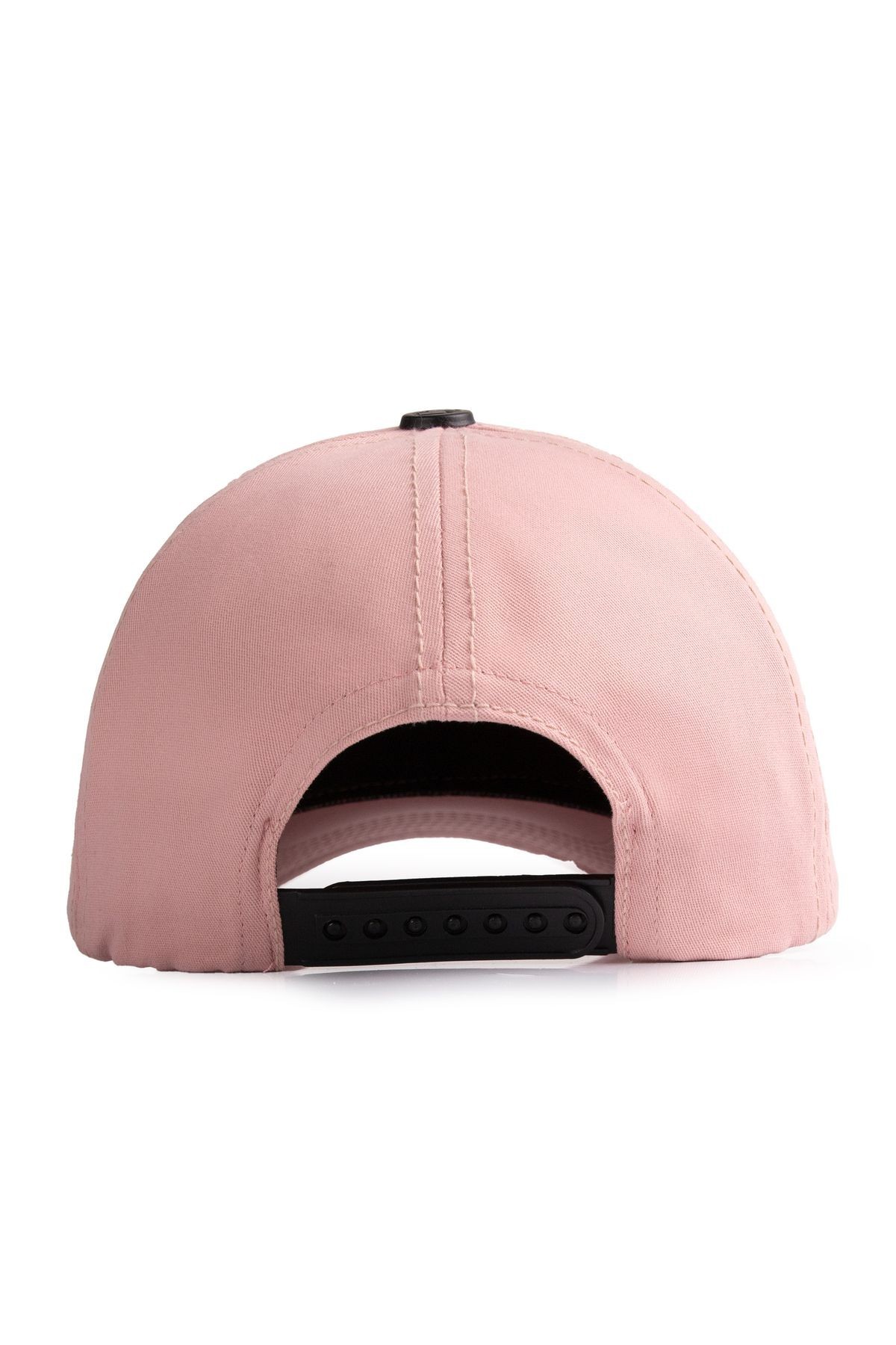 Salmon-colored baseball cap with Queen logo