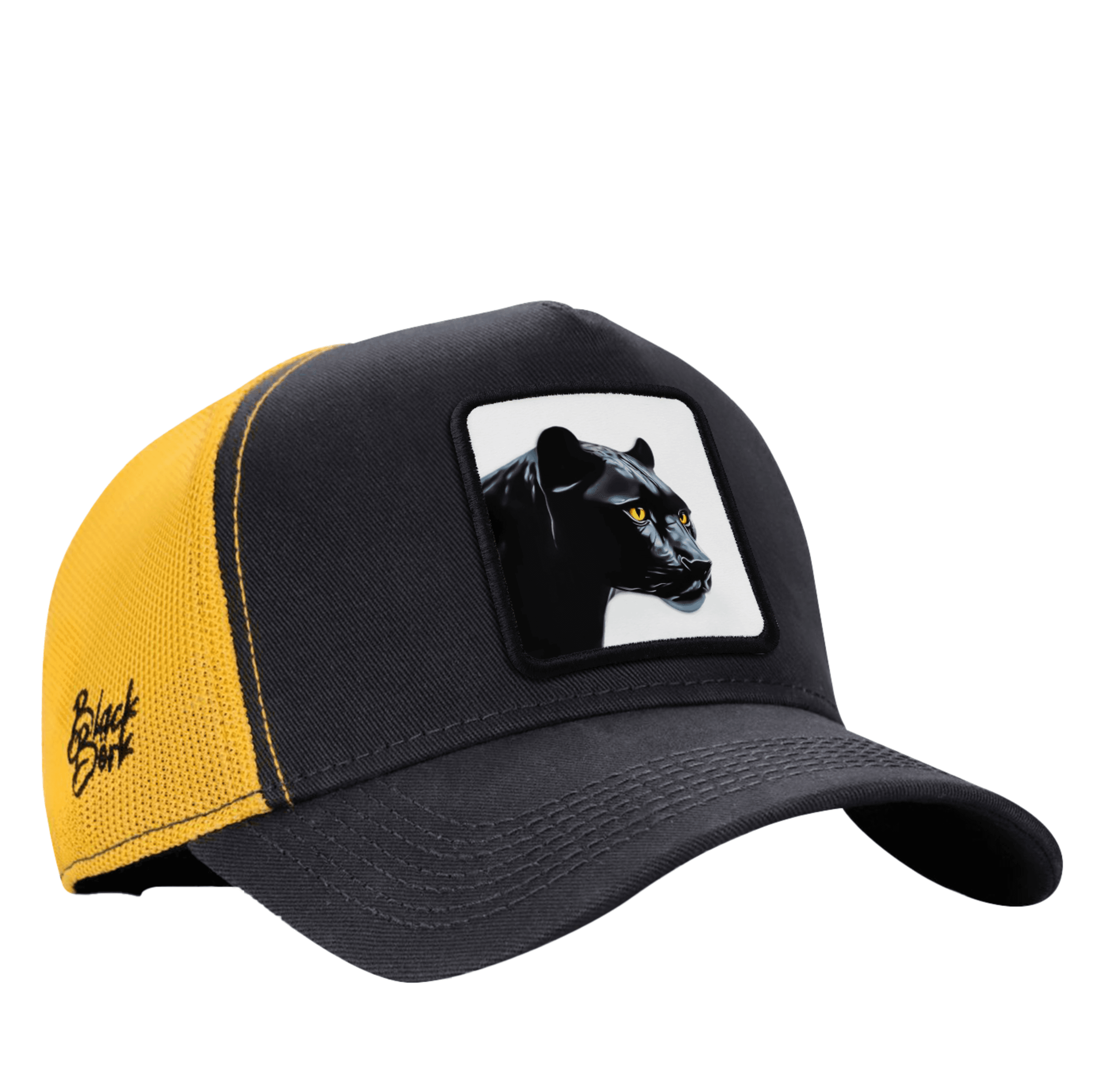 Gorra Azul Marino - Amarillo Trucker