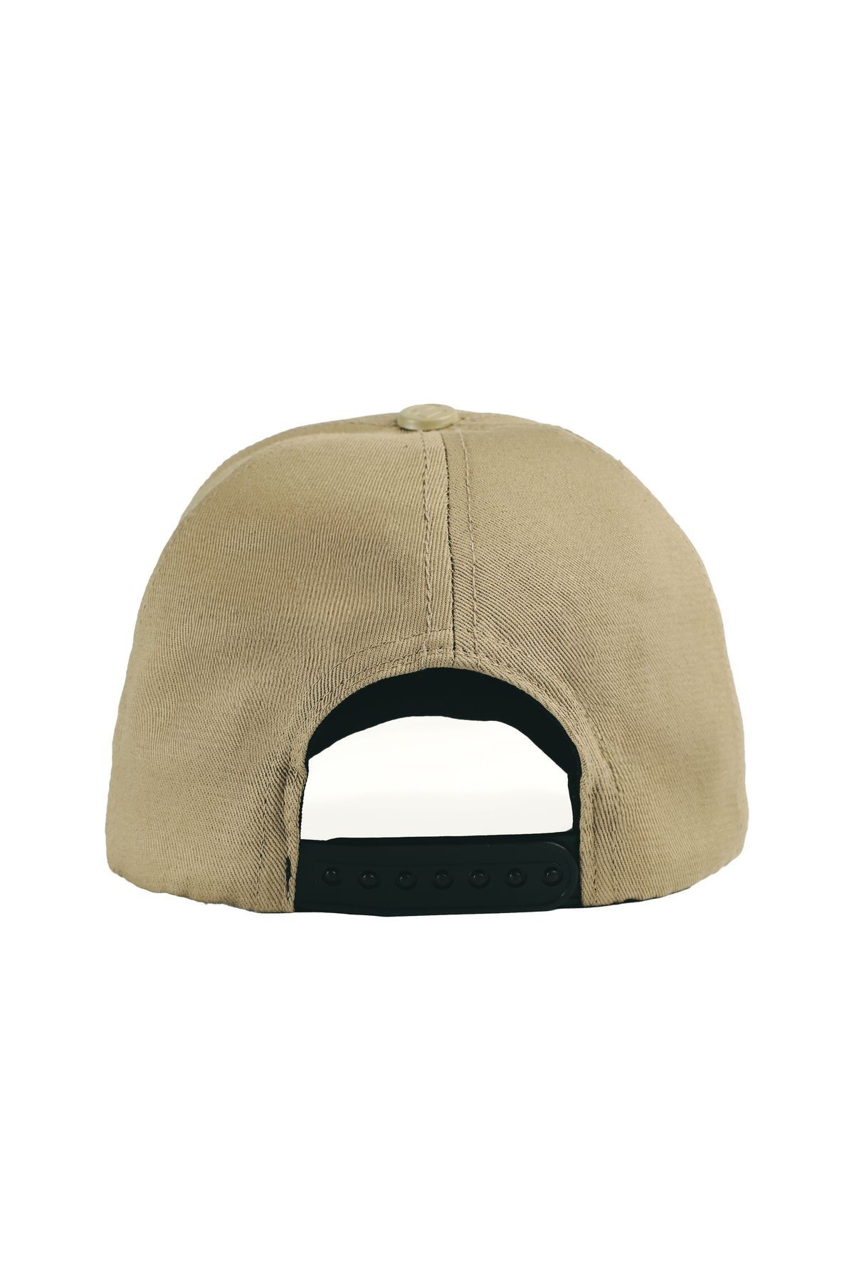 Gorra de beisbol negre-visó amb logo de Rock