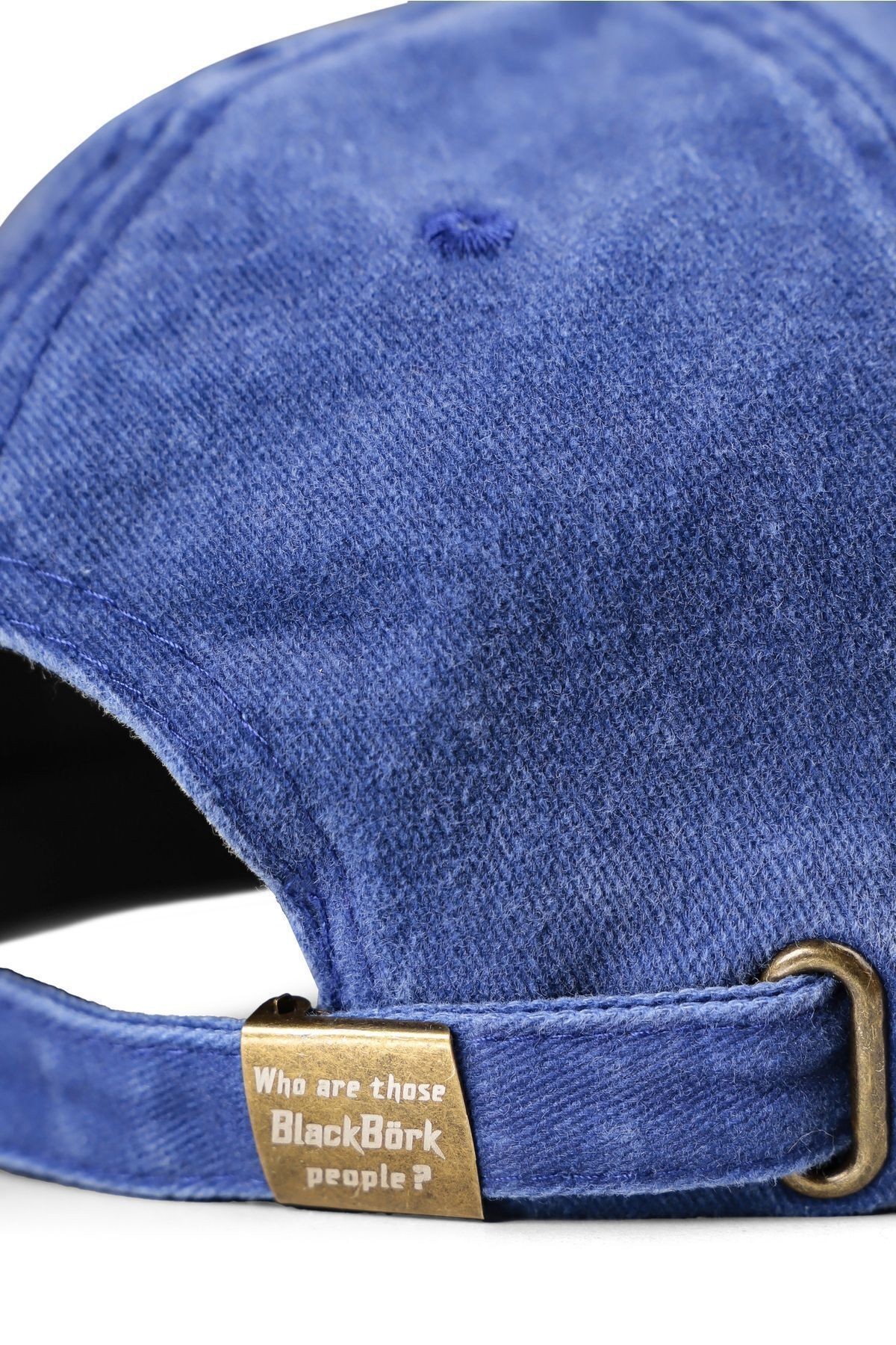 Gorra de béisbol azul vintage