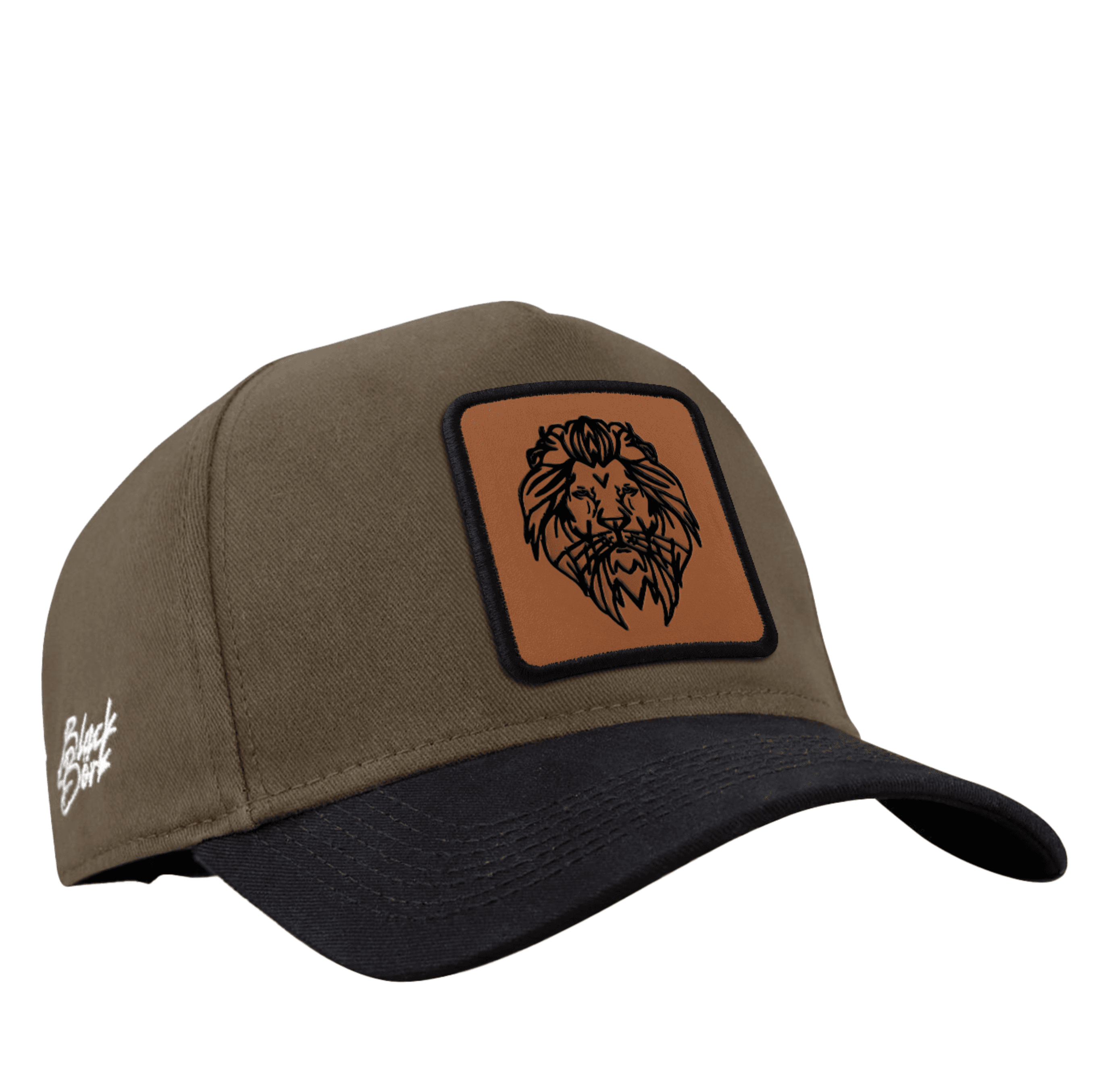 Gorra Negro Caqui Béisbol
