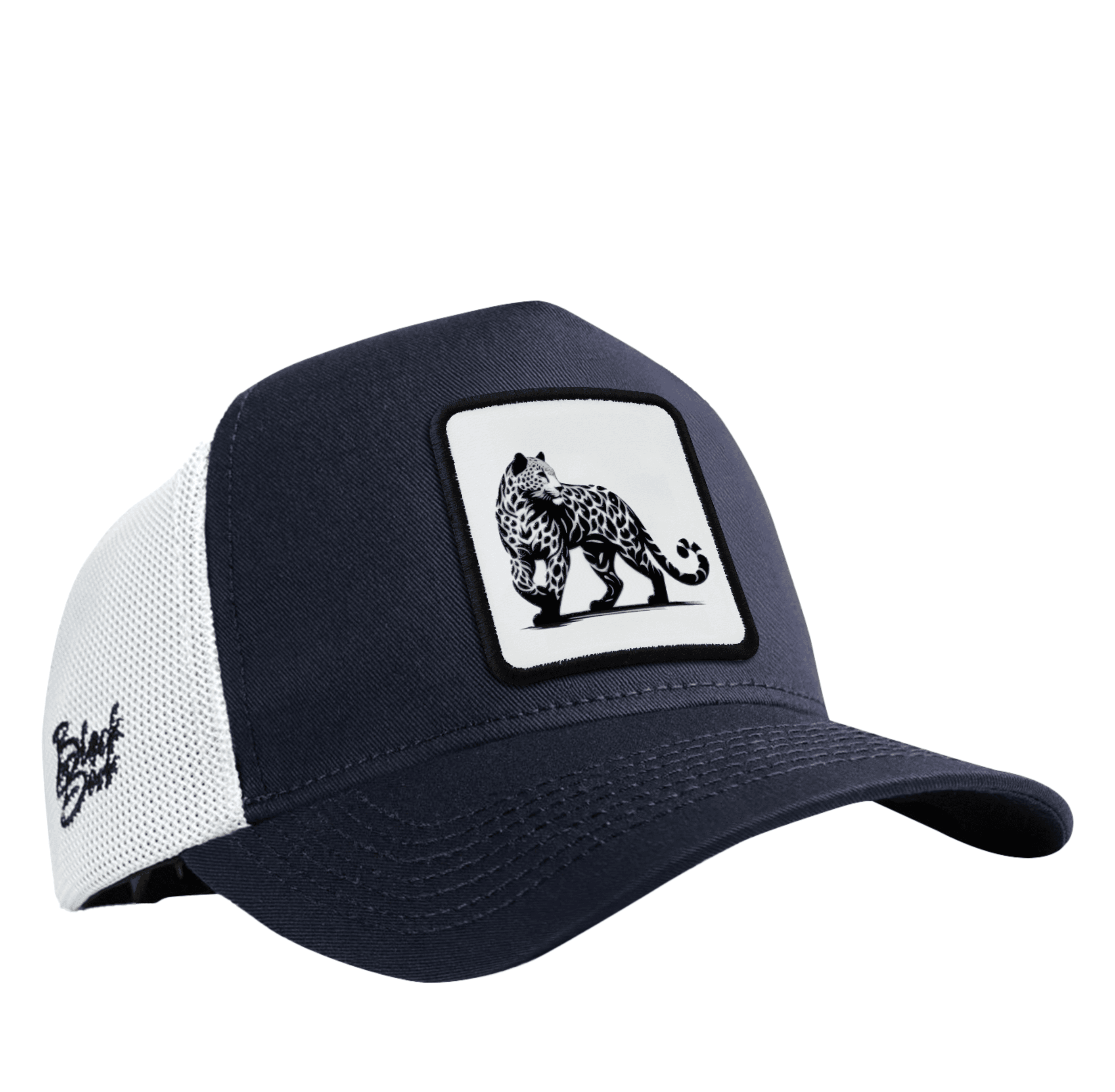 Gorra Azul Marino -Blanco Trucker