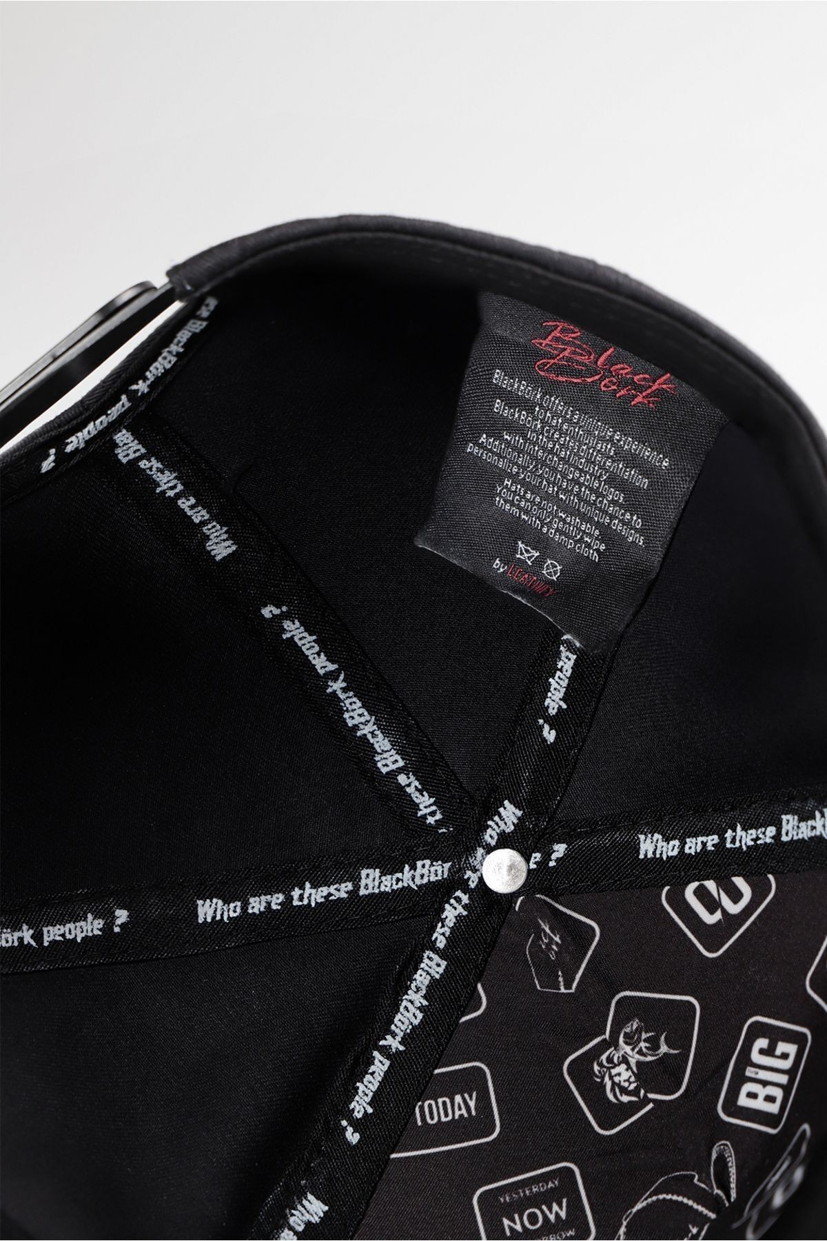 Gorra de beisbol negra amb logotip de Hip Hop Jobz