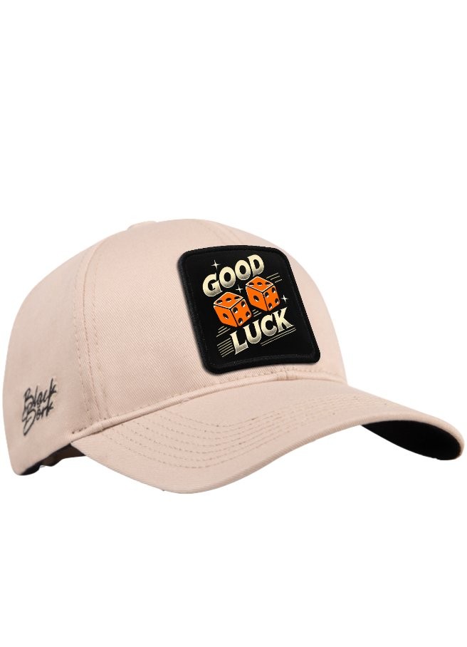 Gorra Six Beige Béisbol