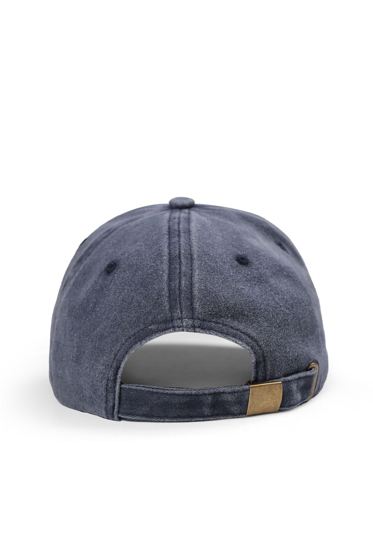 Gorra de béisbol azul marino vintage