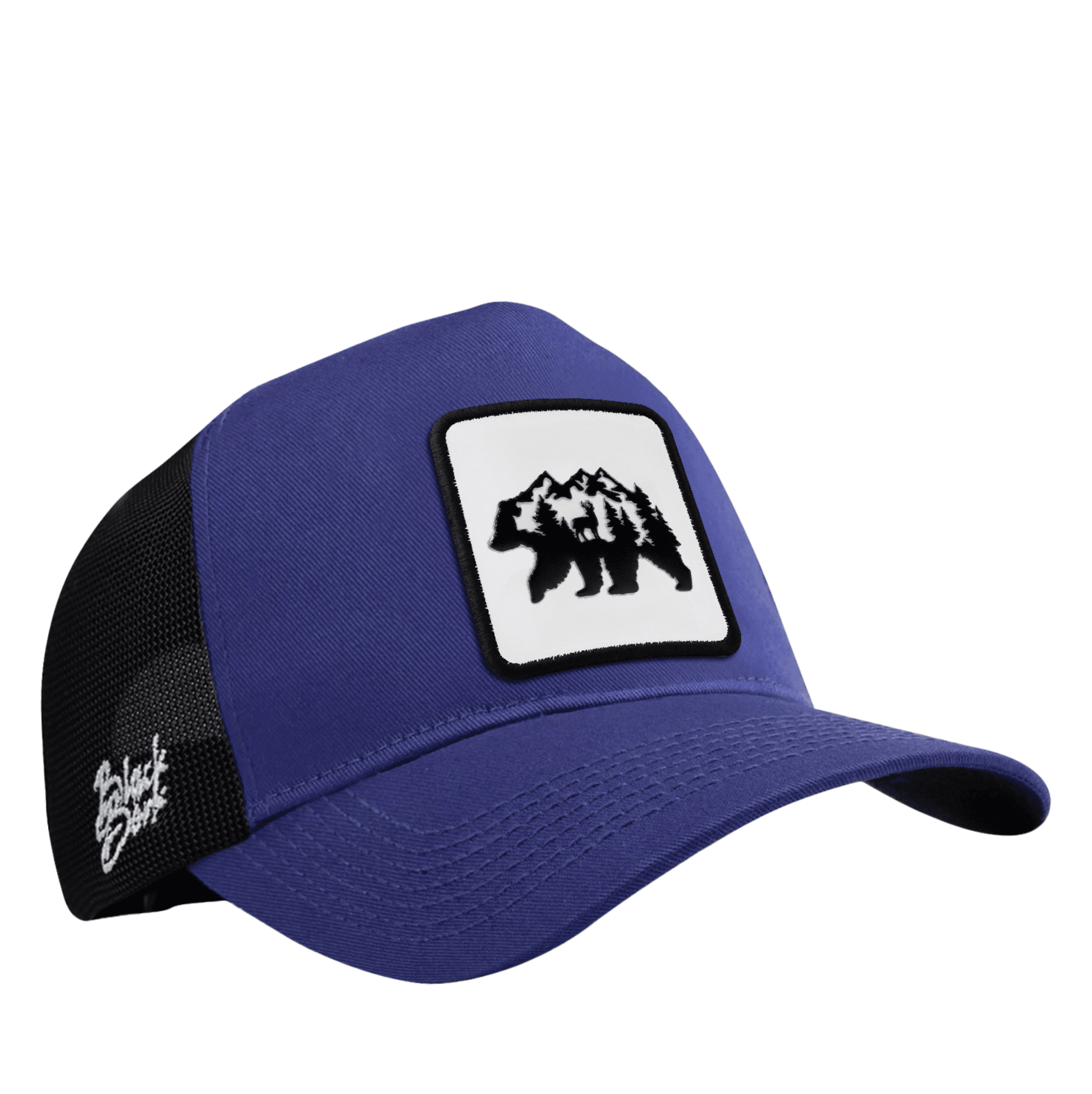 Gorra Azul - Negro Trucker