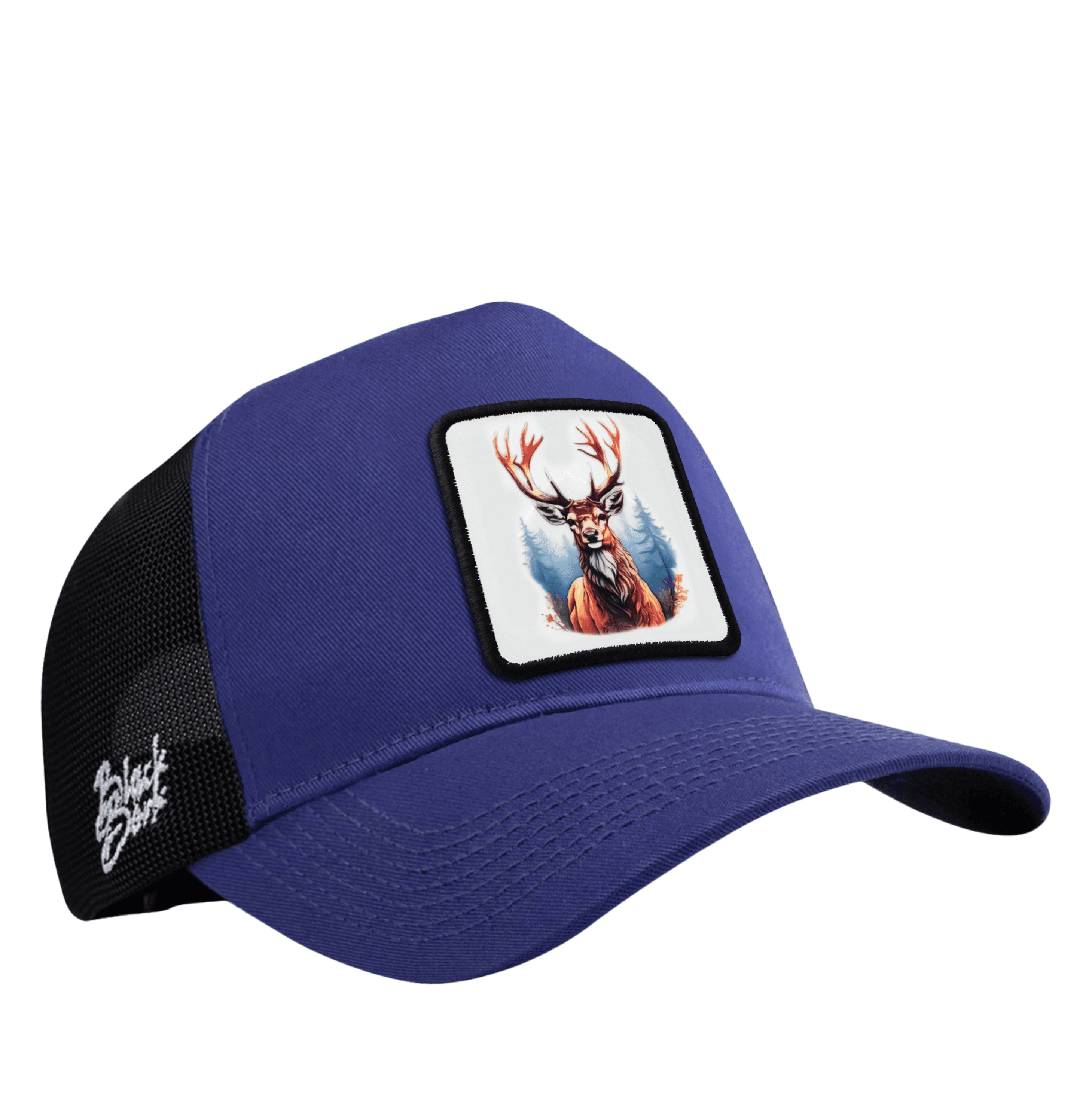 Gorra Azul - Negro Trucker