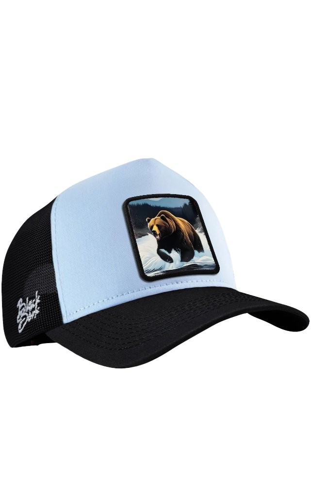 Gorra Negro Azul Hielo