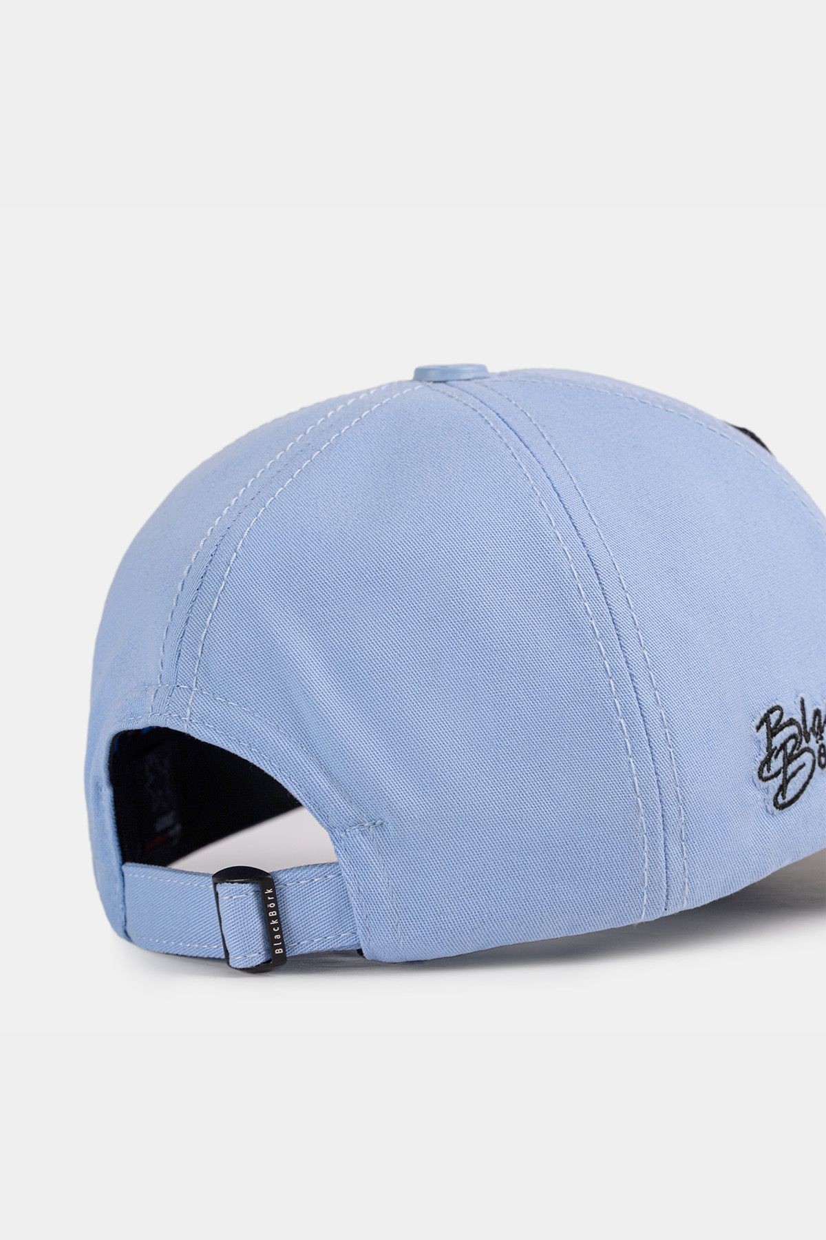 Gorra de béisbol negro-azul hielo Six con logo de El Patrón