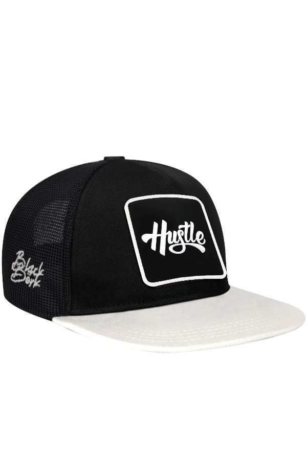 Gorra Blanco Negro Hip Hop Niños  Trucker
