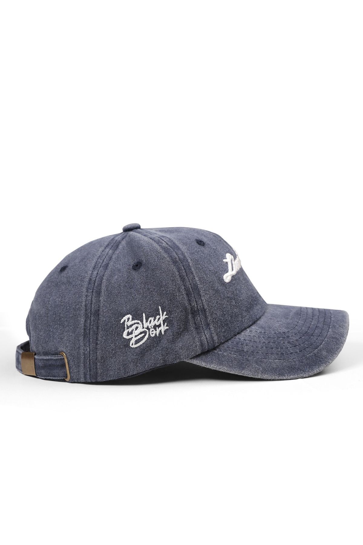 Gorra de béisbol azul marino vintage