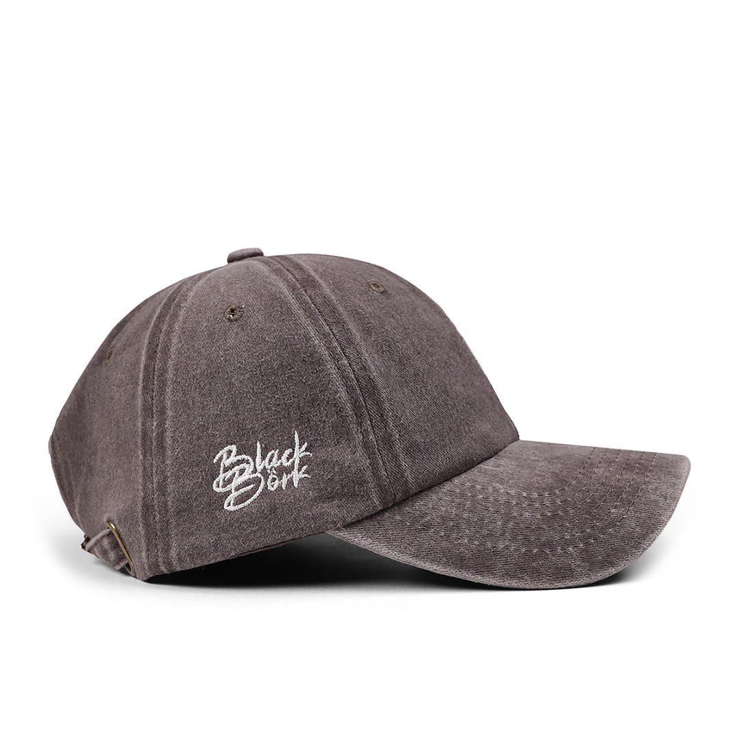 Gorra marrón vintage