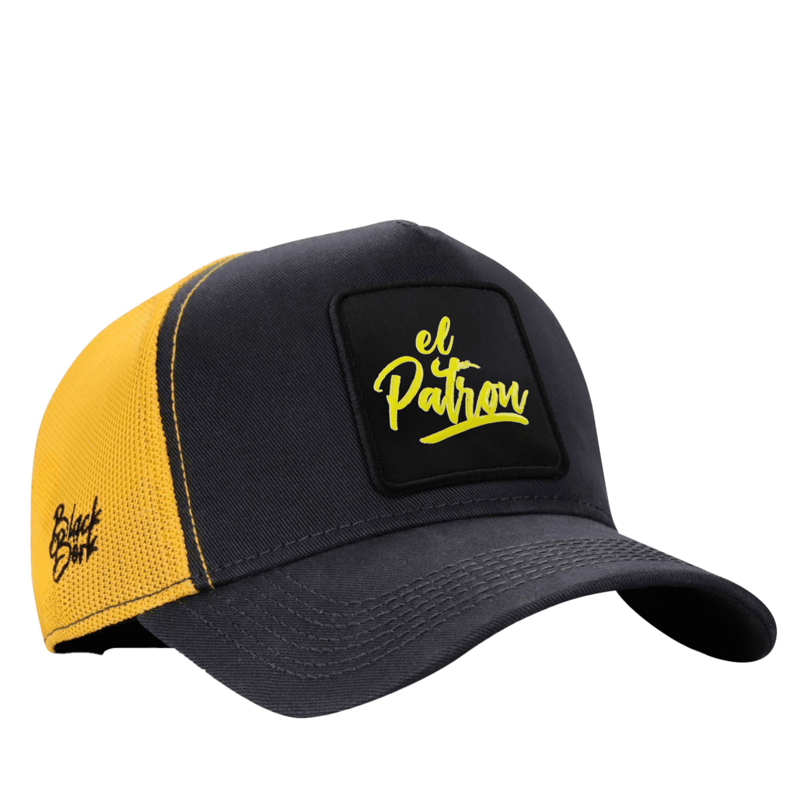 Gorra Azul Marino - Amarillo Trucker
