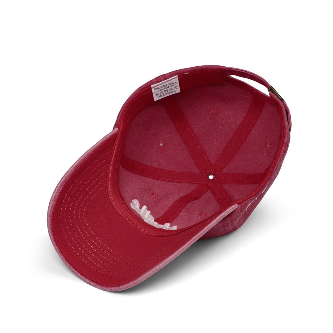 Gorra roja vintage