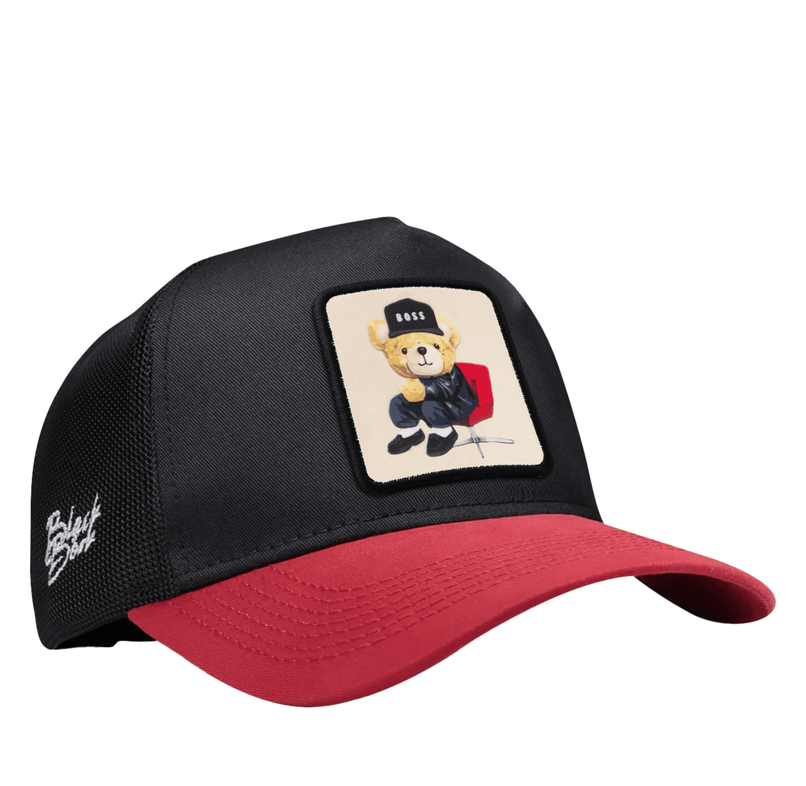 Gorra Rojo - Negro Trucker