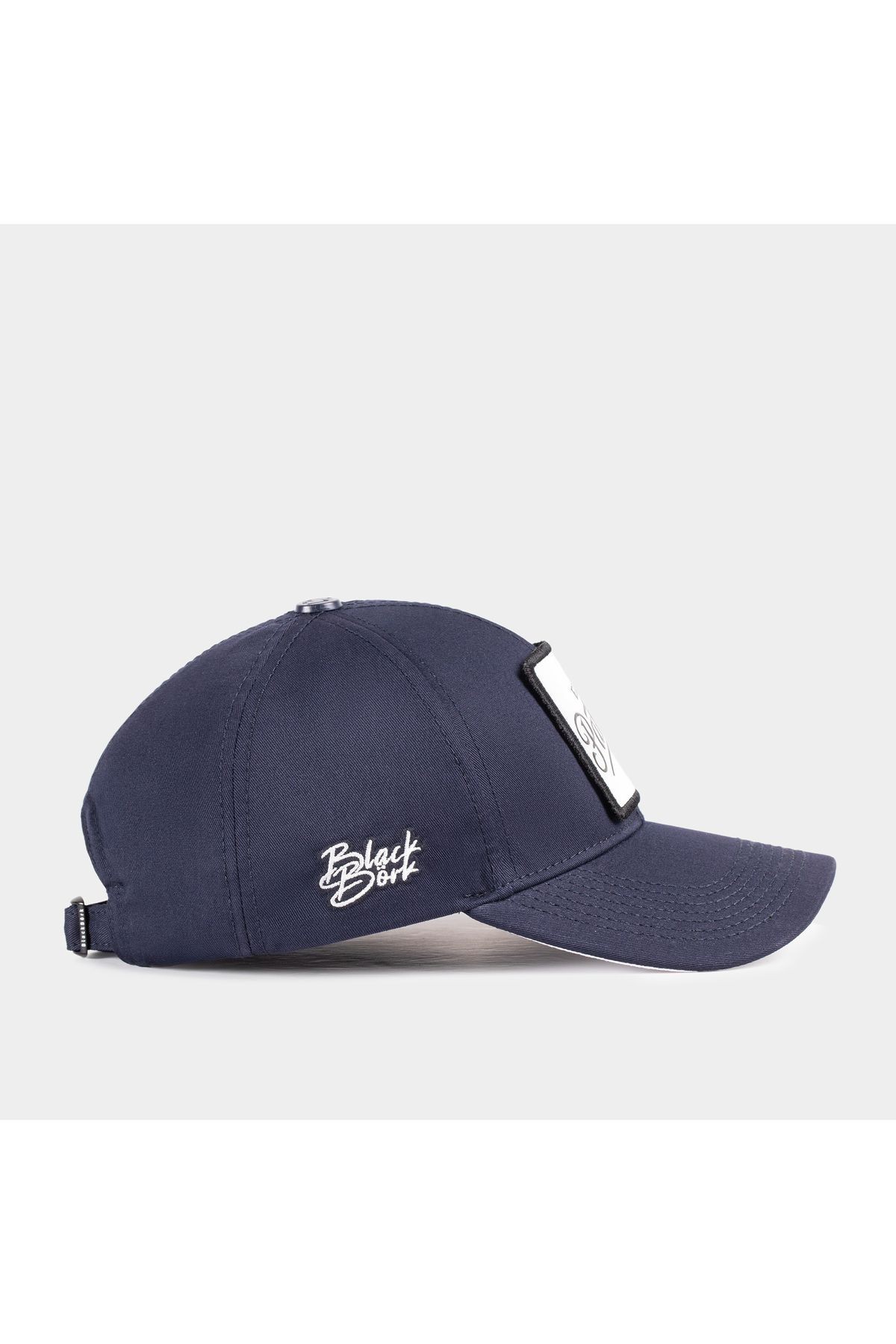 Gorra de béisbol azul marino Six con logo de El Patrón