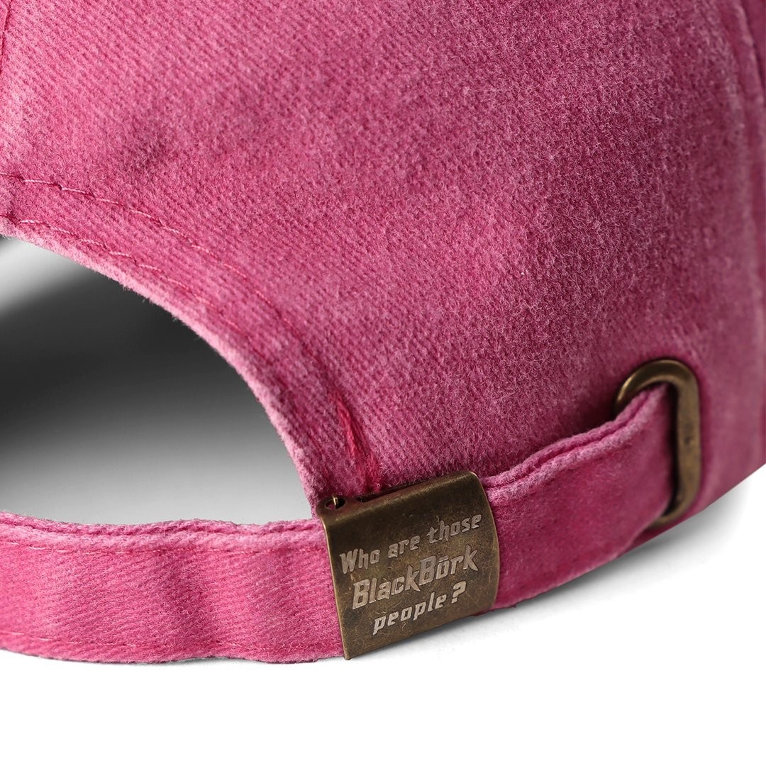 Gorra rosa vintage
