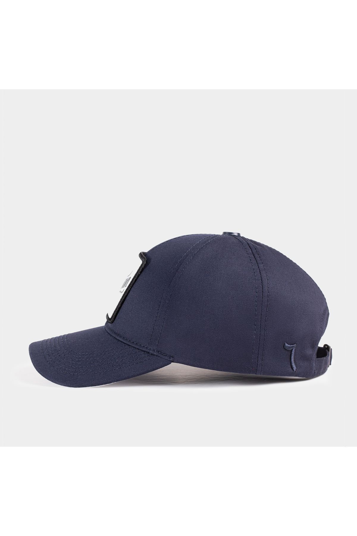 Gorra de béisbol azul marino Six con logo de El Patrón