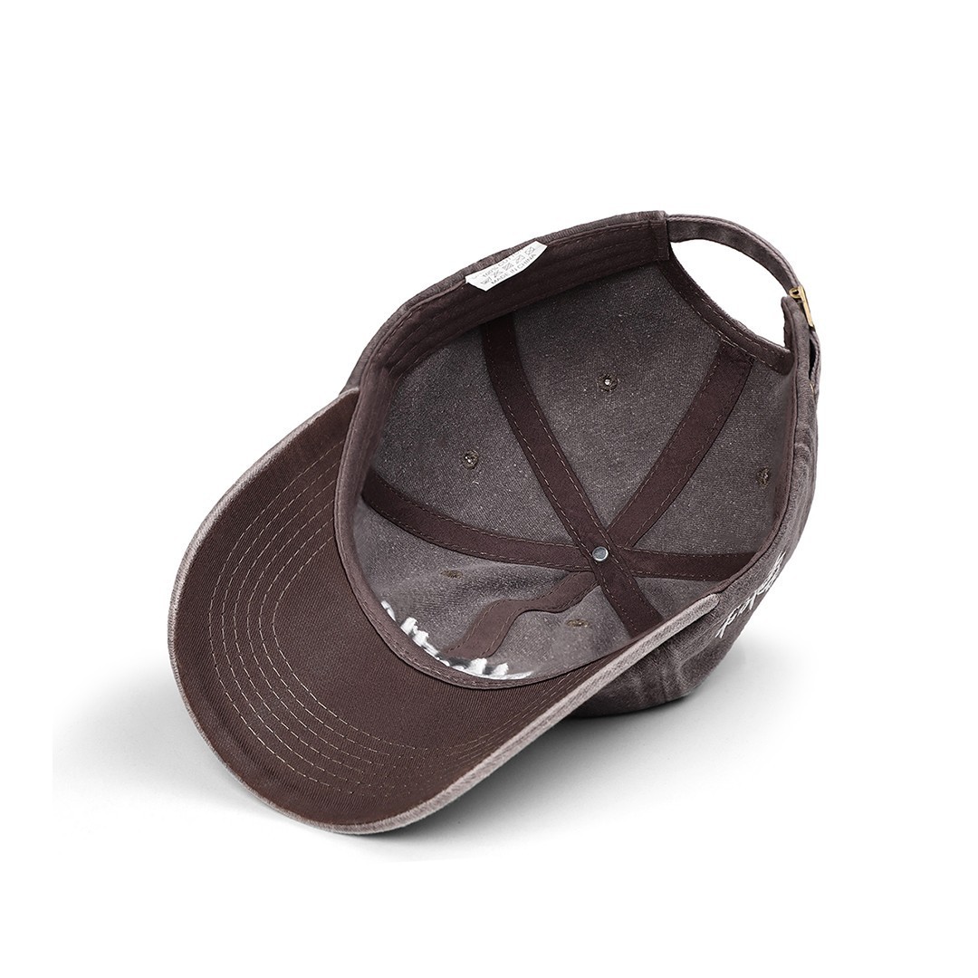 Gorra marrón vintage