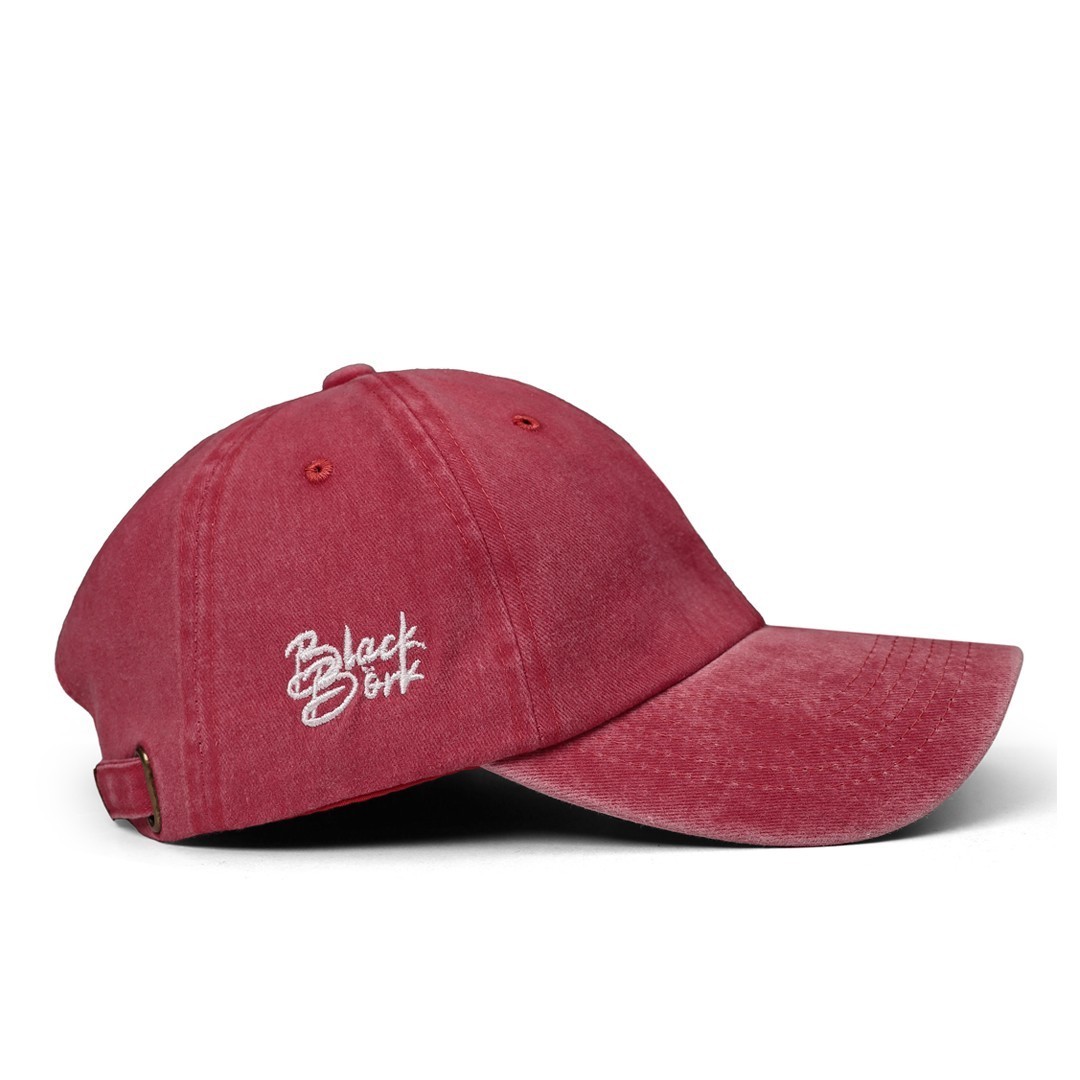Gorra roja vintage