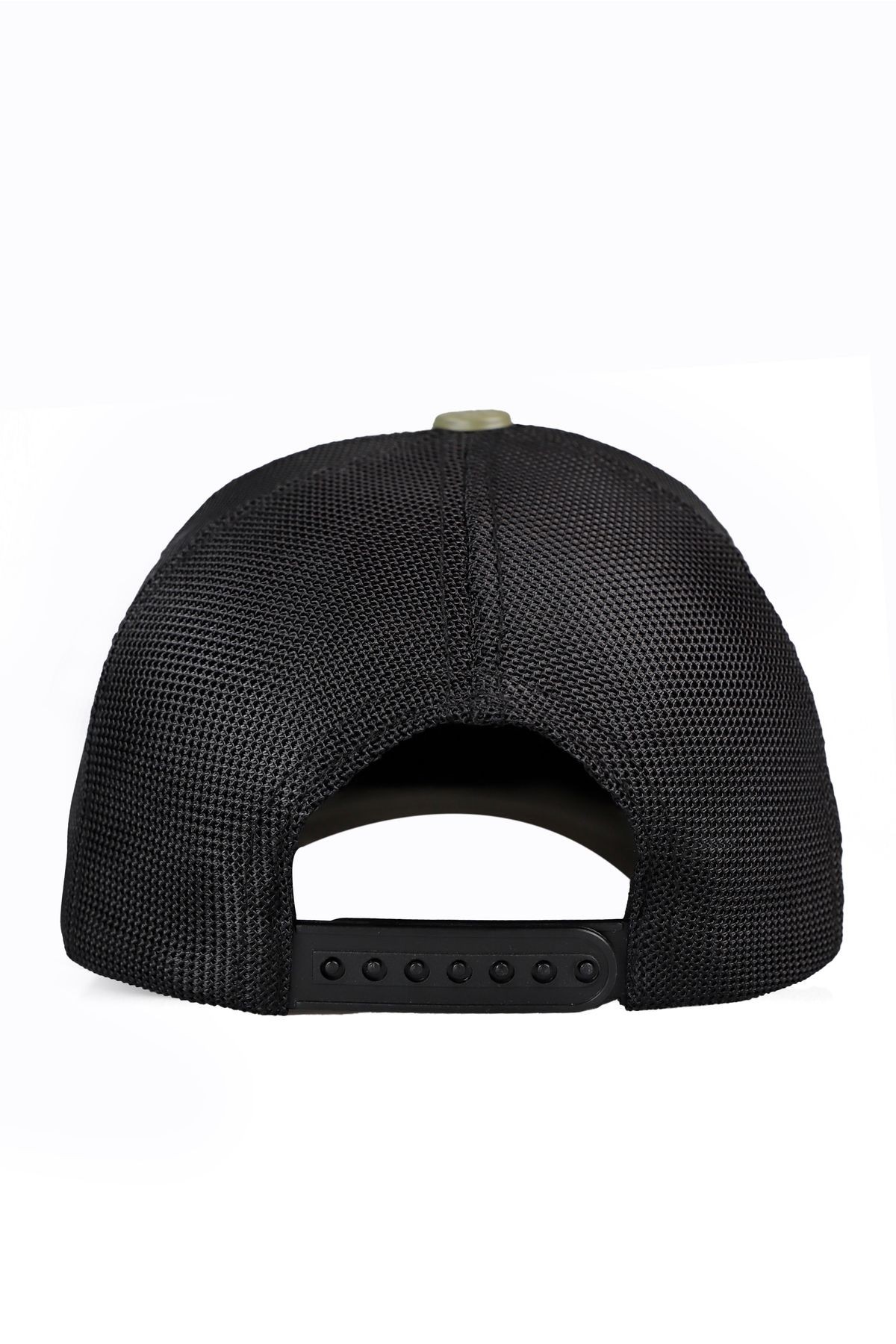 Gorra Caqui - Negro Trucker
