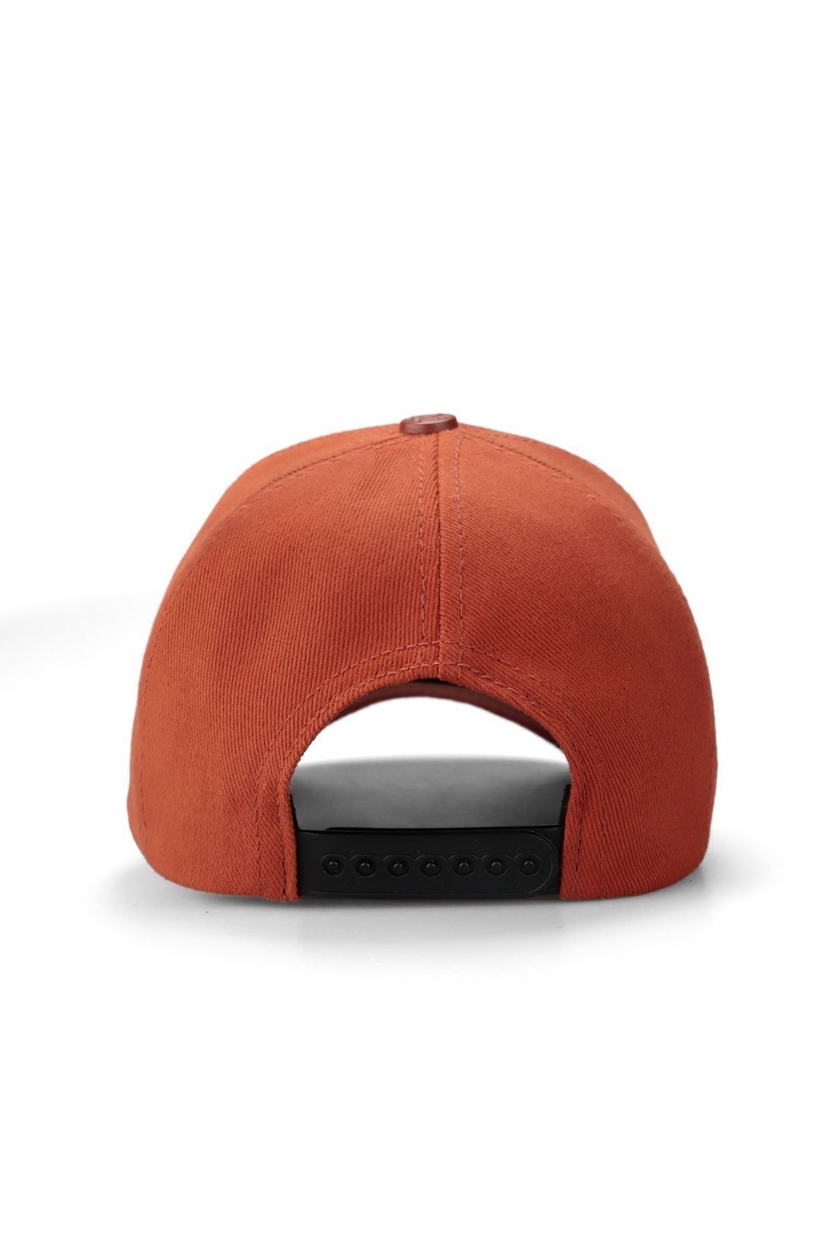 Brick-colored baseball cap for kids with King logo