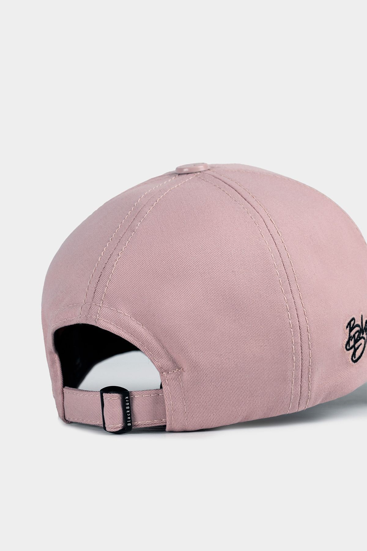 Gorra de béisbol negro-salmón Six con logo de Queen