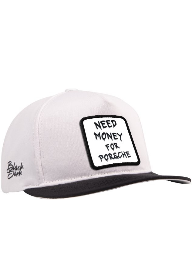 Gorra de Negro Blanco Hip Hop