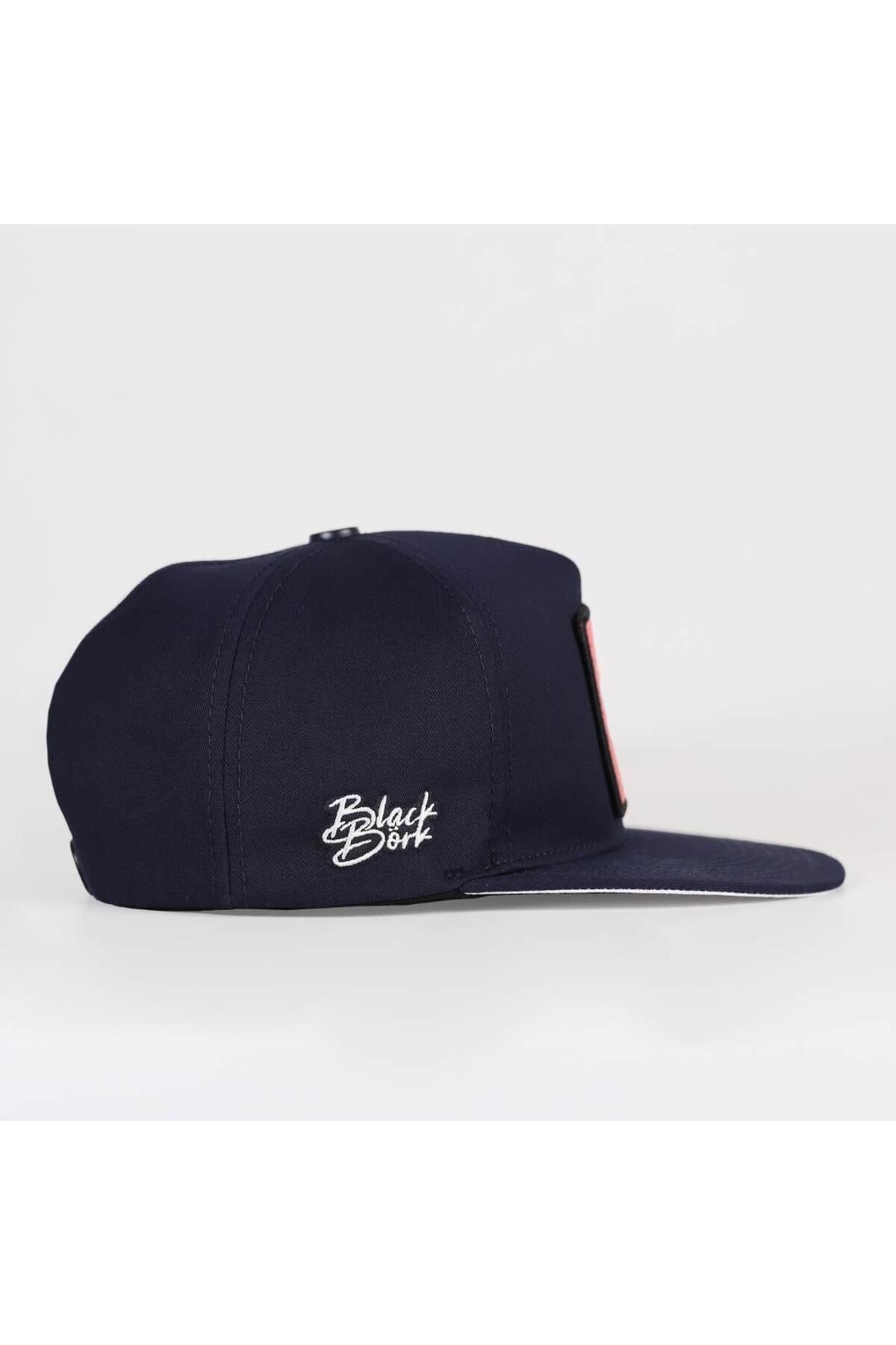 Gorra Hip Hop azul marino con logo de Storm